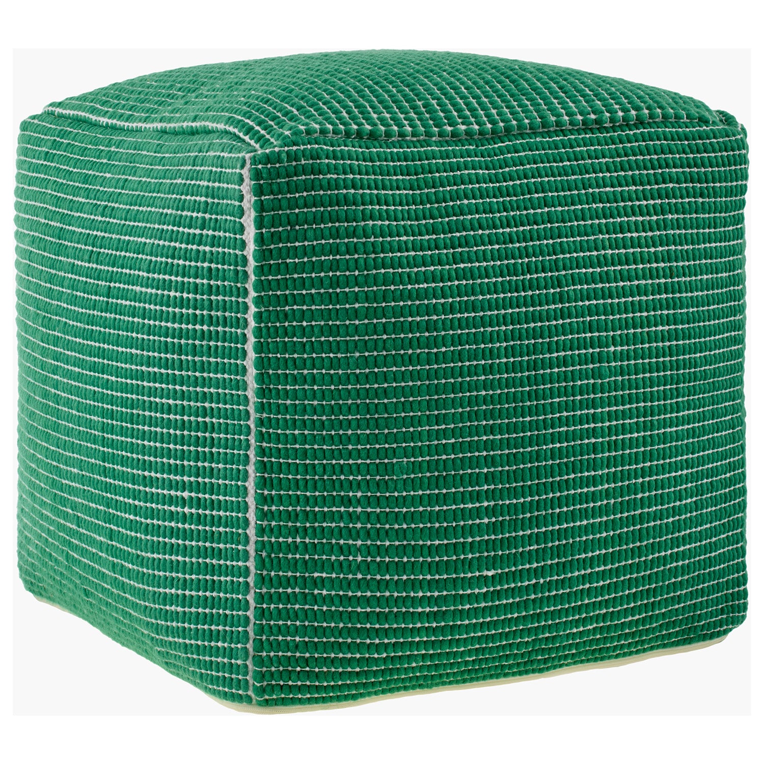 Chunky Grid Pouf