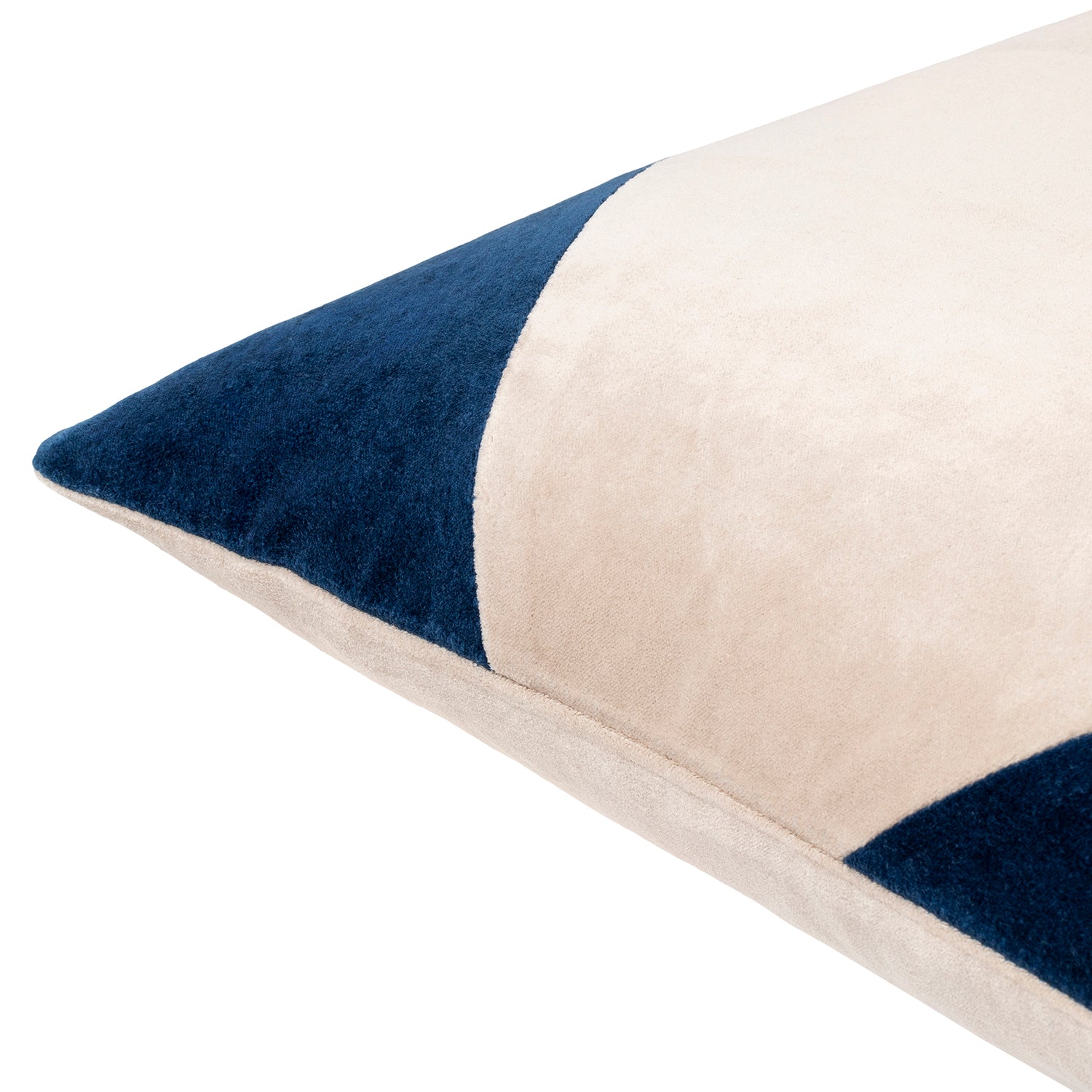 Cotton Velvet Drop Throw Pillow