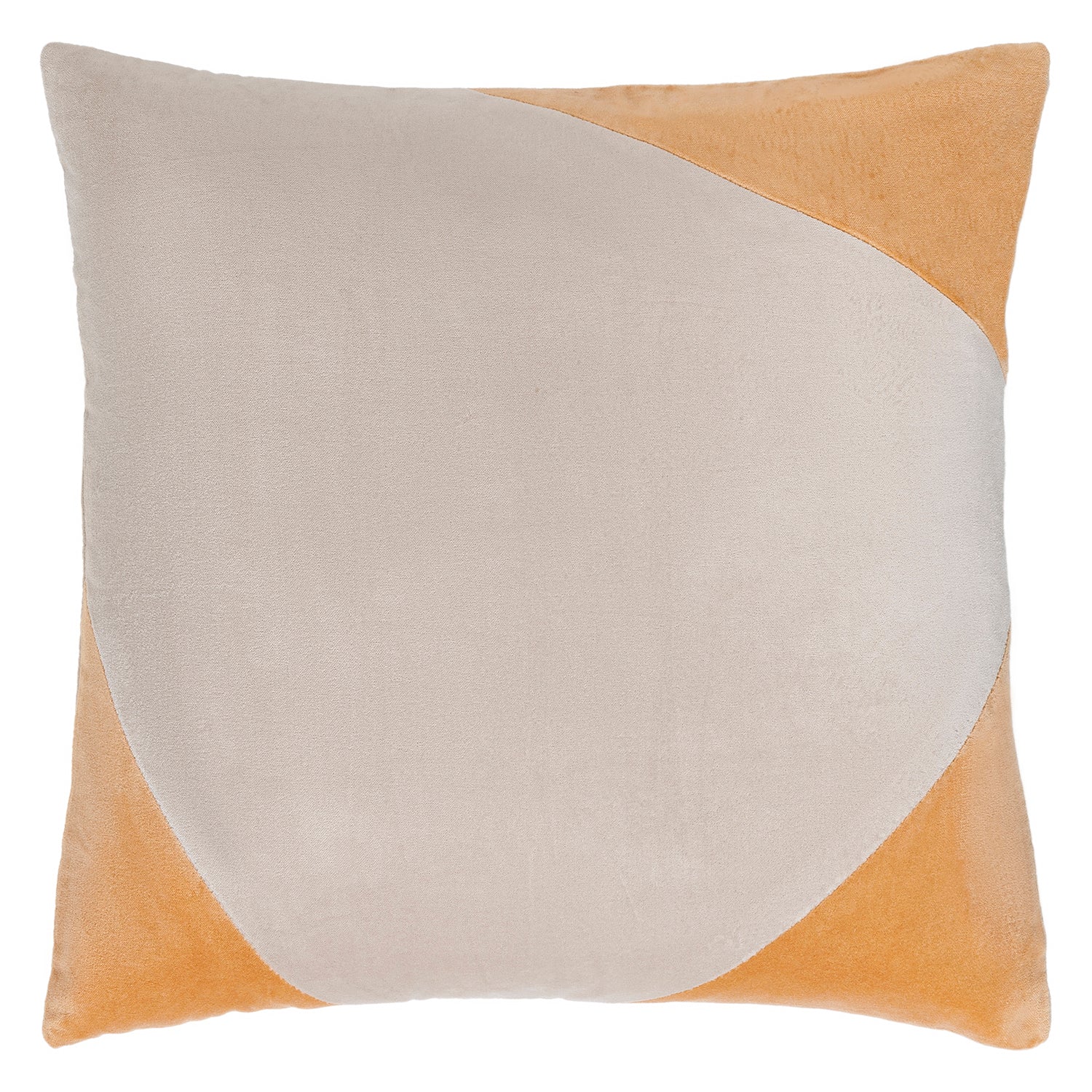 Cotton Velvet Drop Throw Pillow