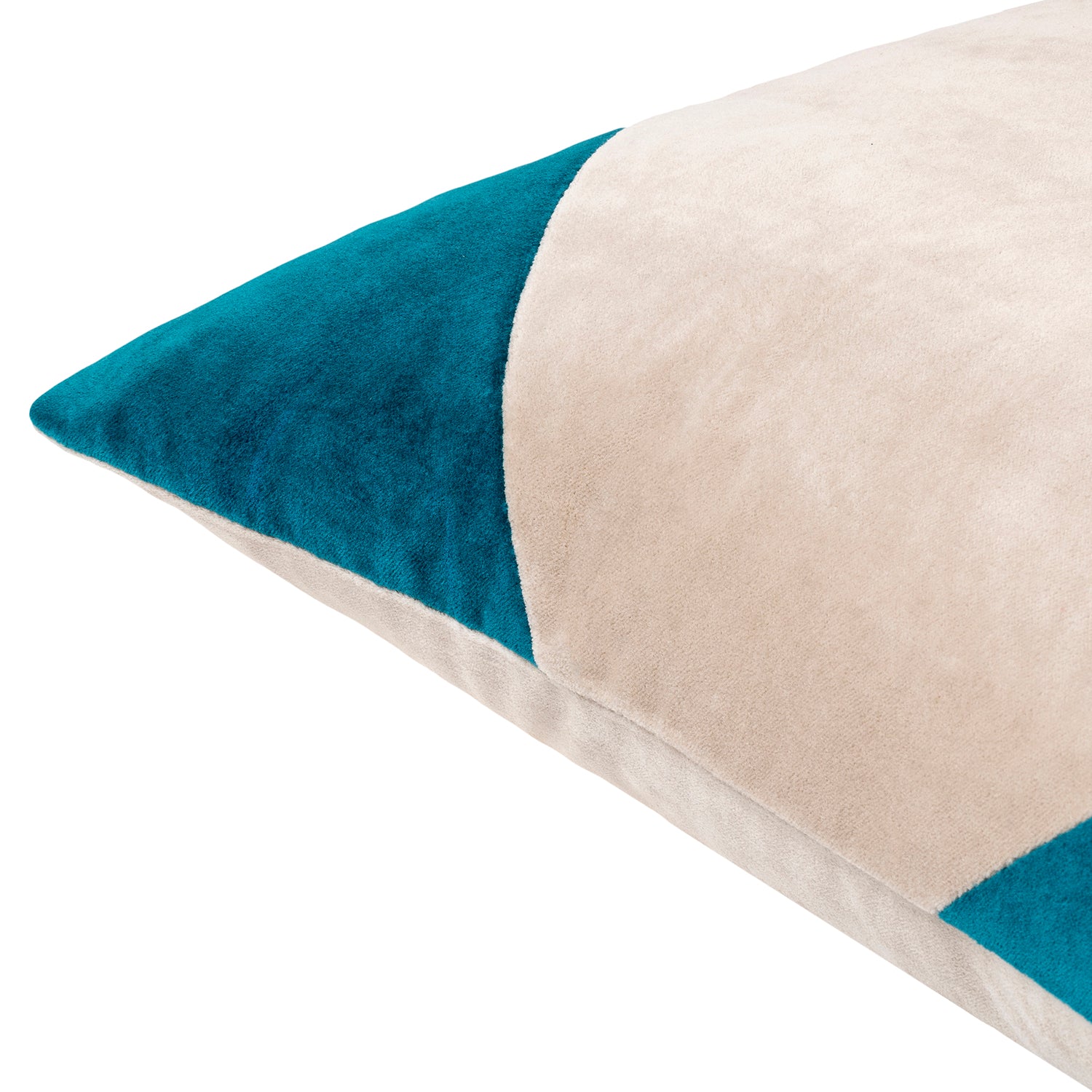 Cotton Velvet Drop Throw Pillow