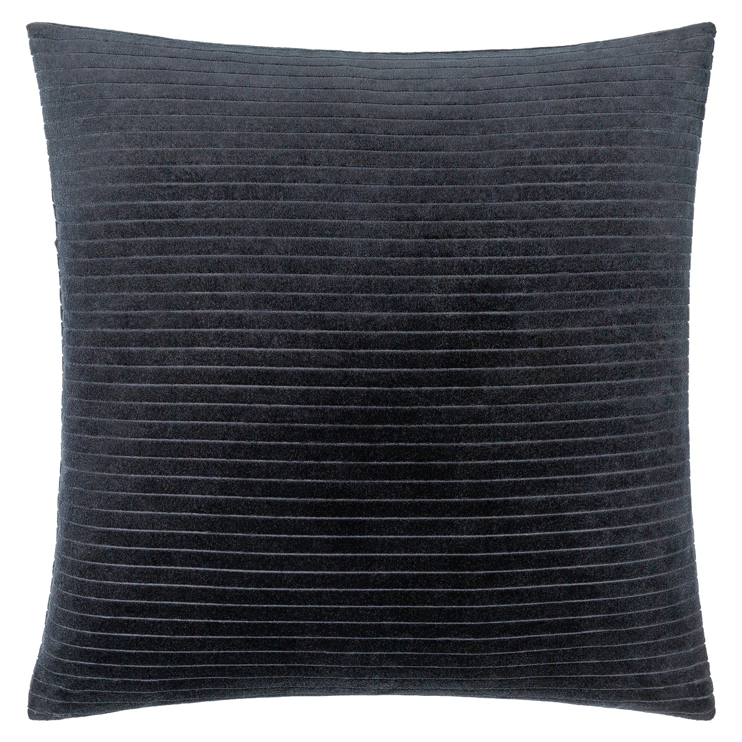Cotton Velvet Stripe Throw Pillow