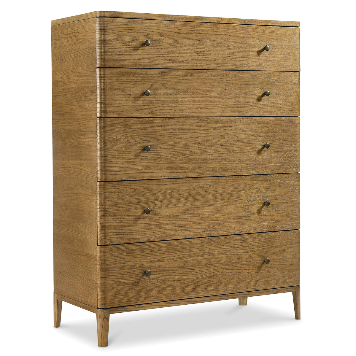 Bernhardt Dilworth Tall Drawer Chest in Brown, primary product view