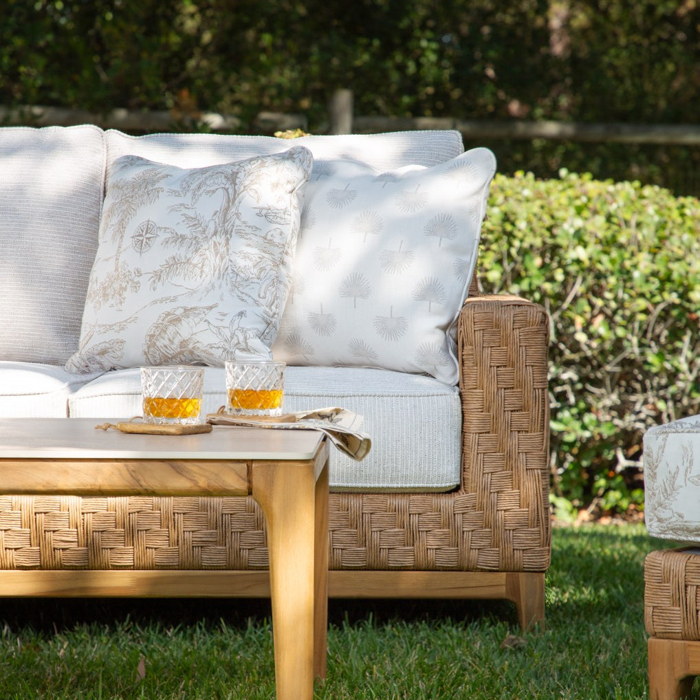 Margaritaville Catalina Outdoor Sofa in Poros Dune