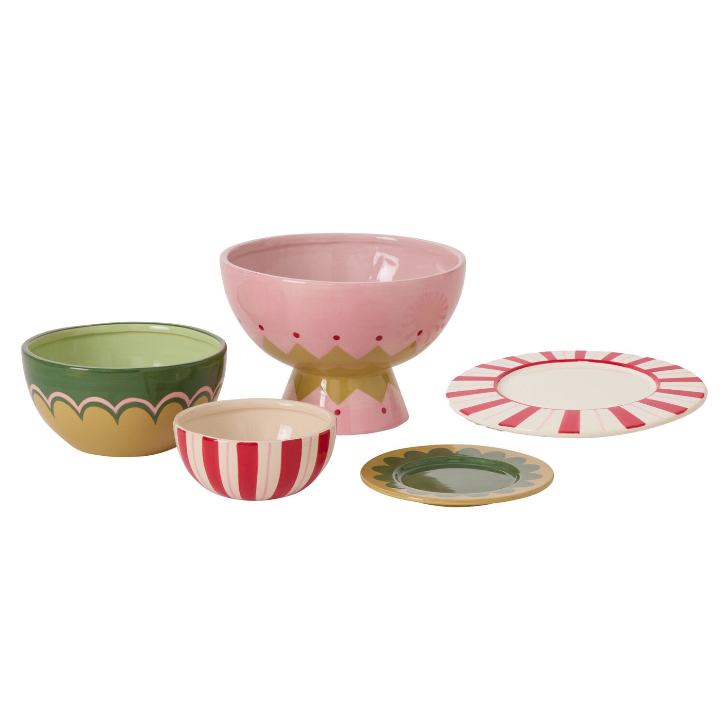 Deck the Hall Cereal Bowl Set of 4