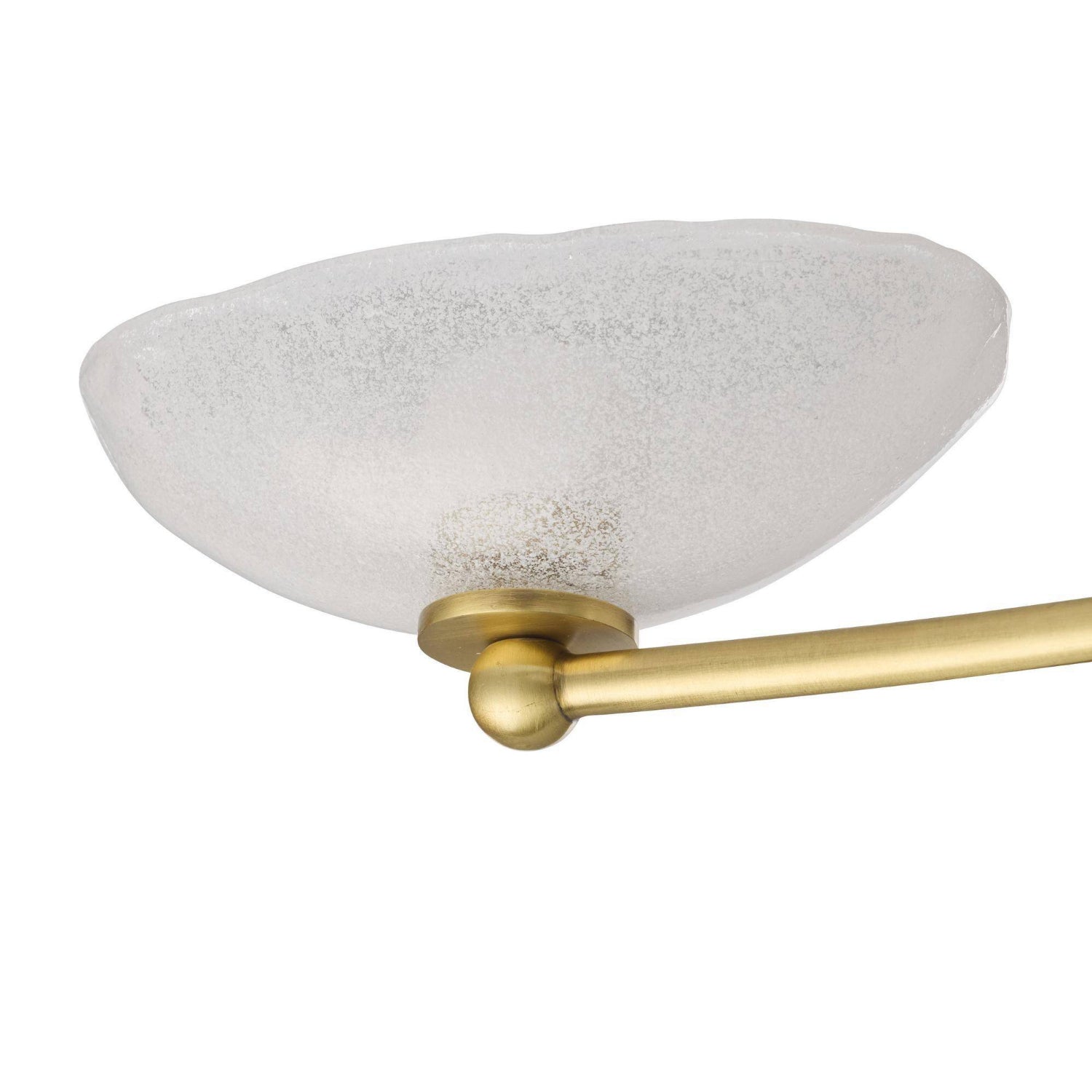 Arteriors Zamora Antique Brass Flush Mount
