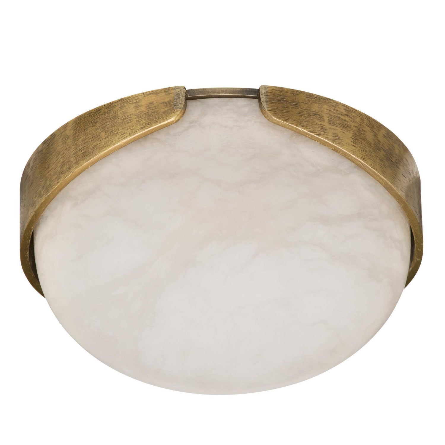 Arteriors Elara Antique Brass Mini Flush Mount