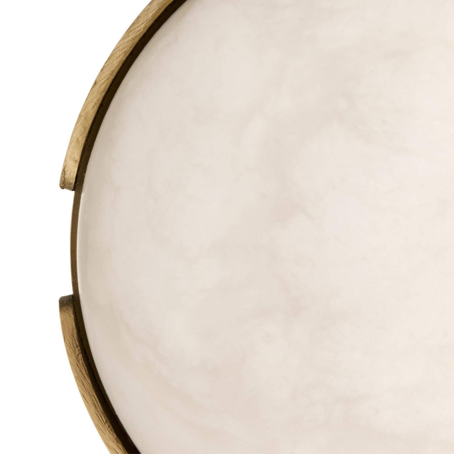 Arteriors Elara Antique Brass Mini Flush Mount