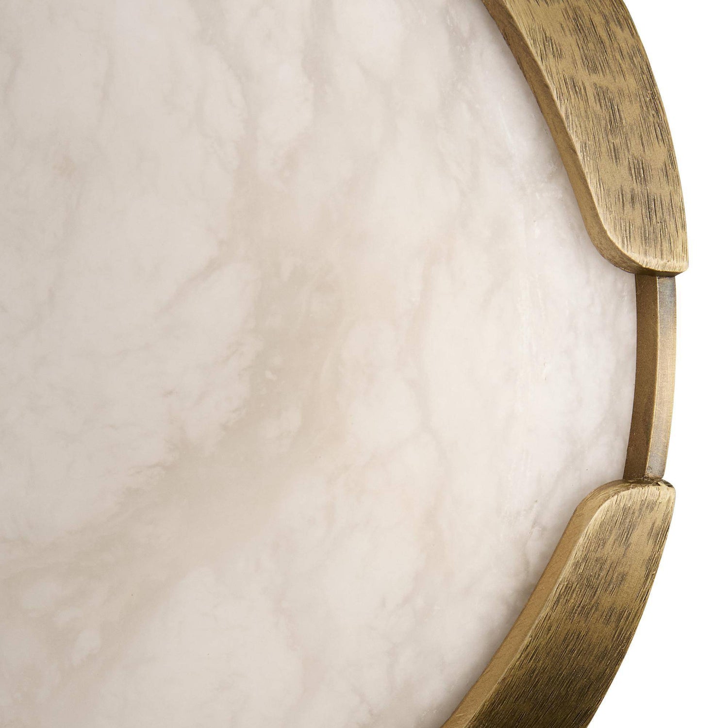 Arteriors Elara Antique Brass Mini Flush Mount