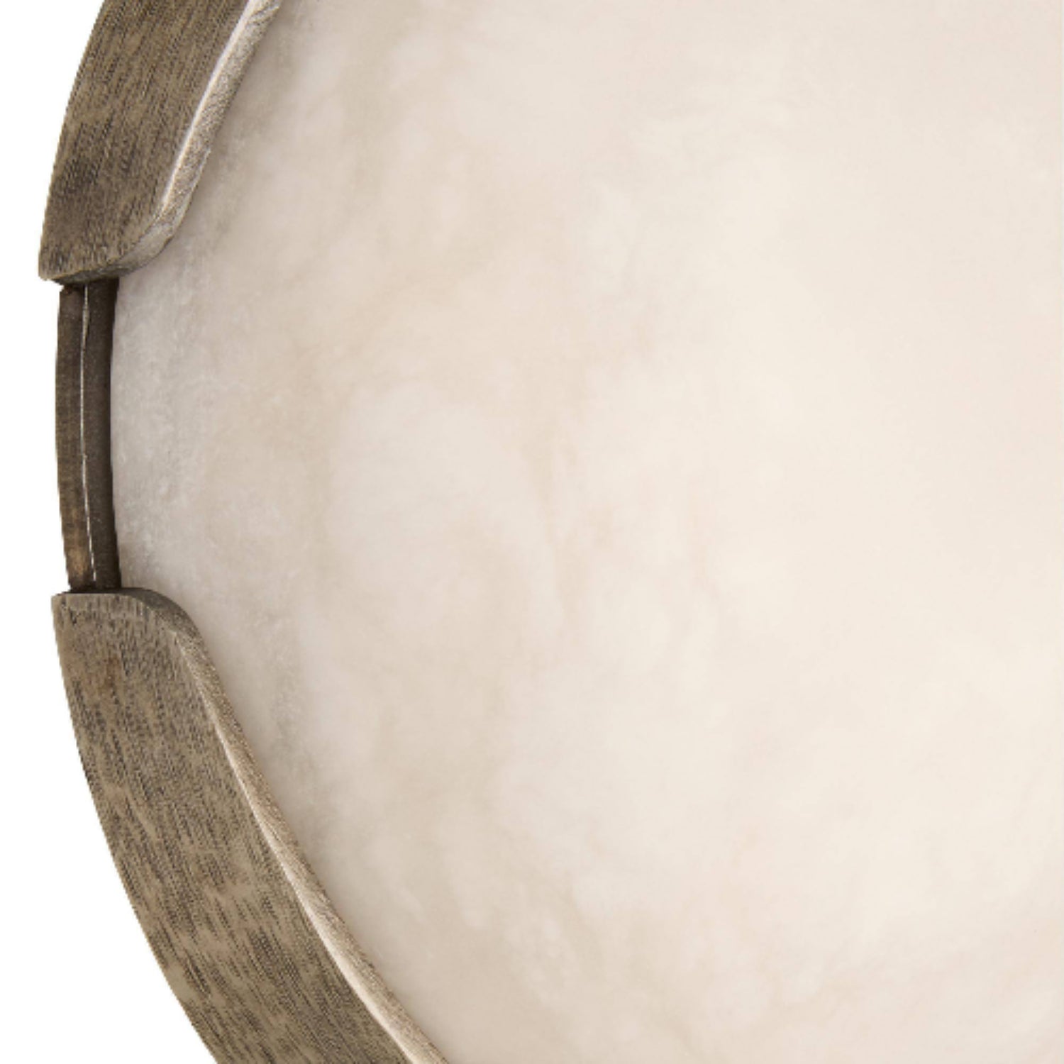 Arteriors Elara White Bronze Mini Flush Mount