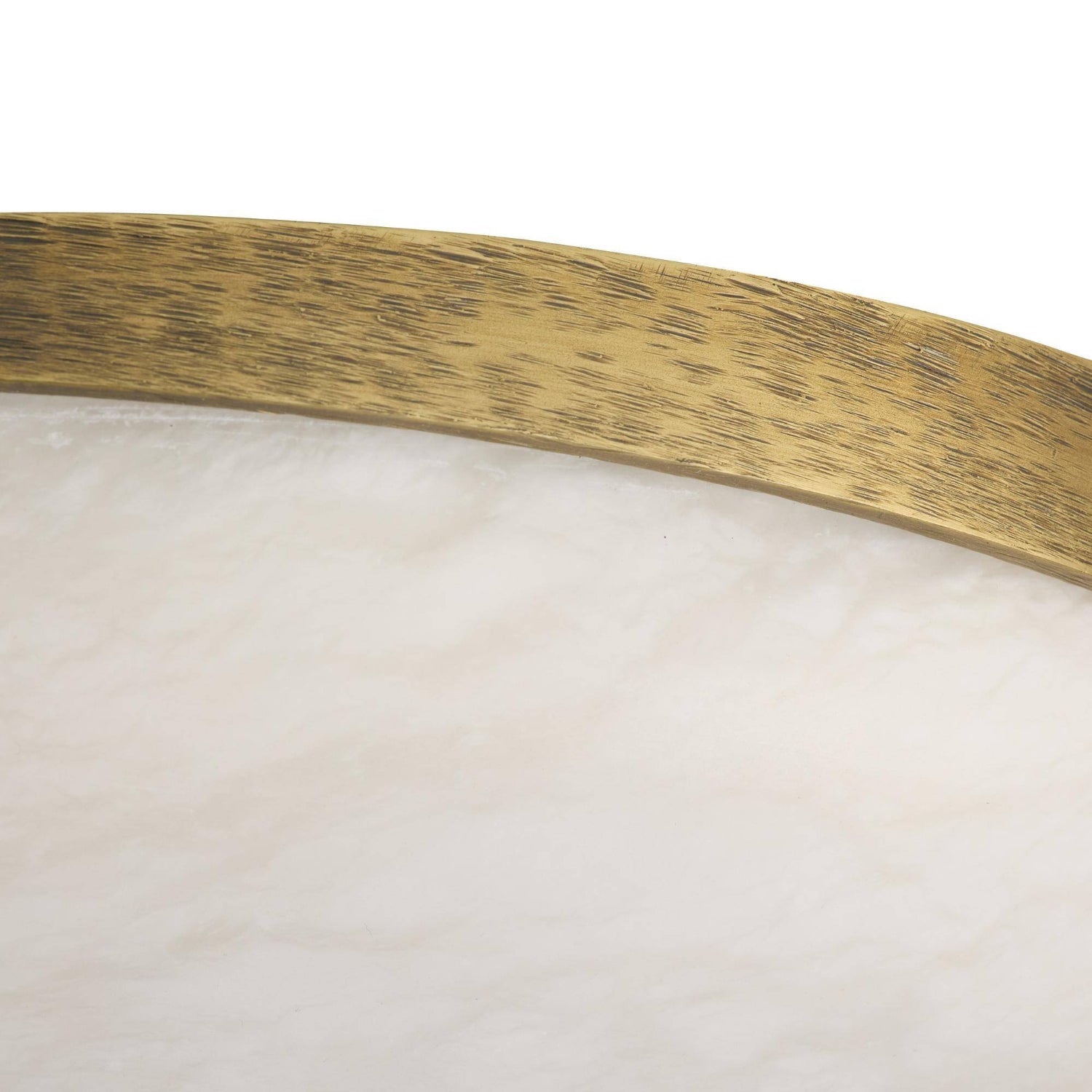 Arteriors Elara Antique Brass Flush Mount