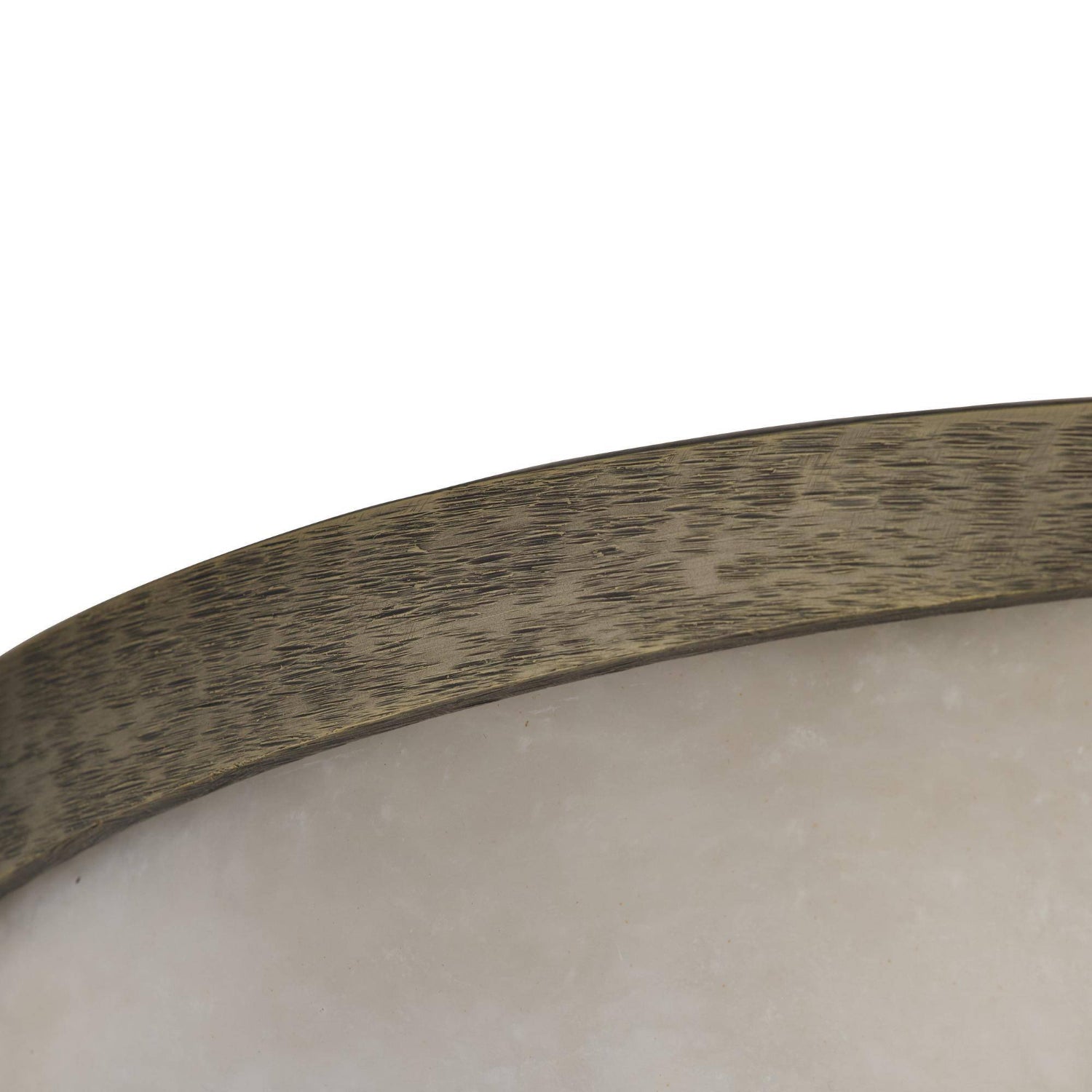 Arteriors Elara White Bronze Flush Mount