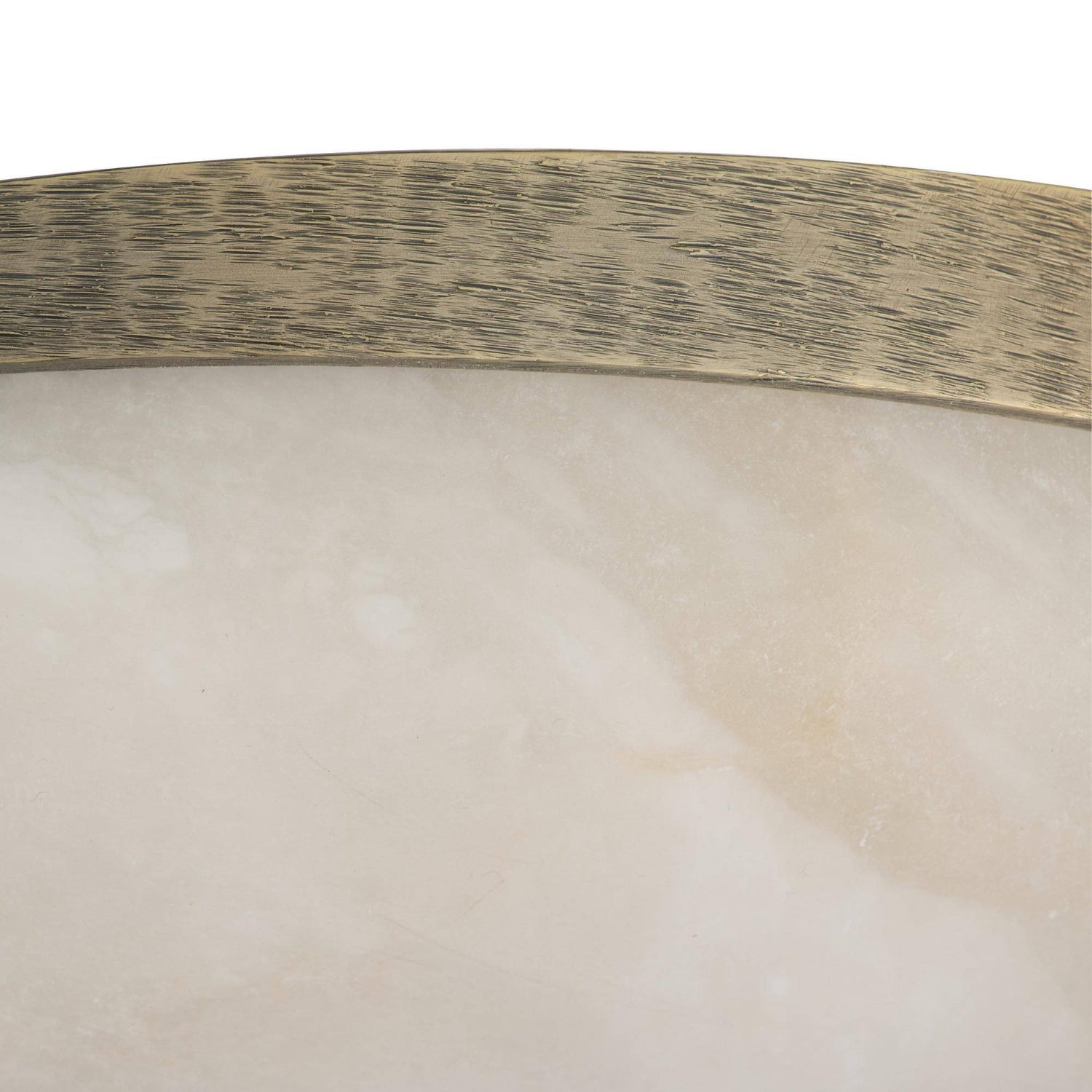 Arteriors Elara White Bronze Flush Mount
