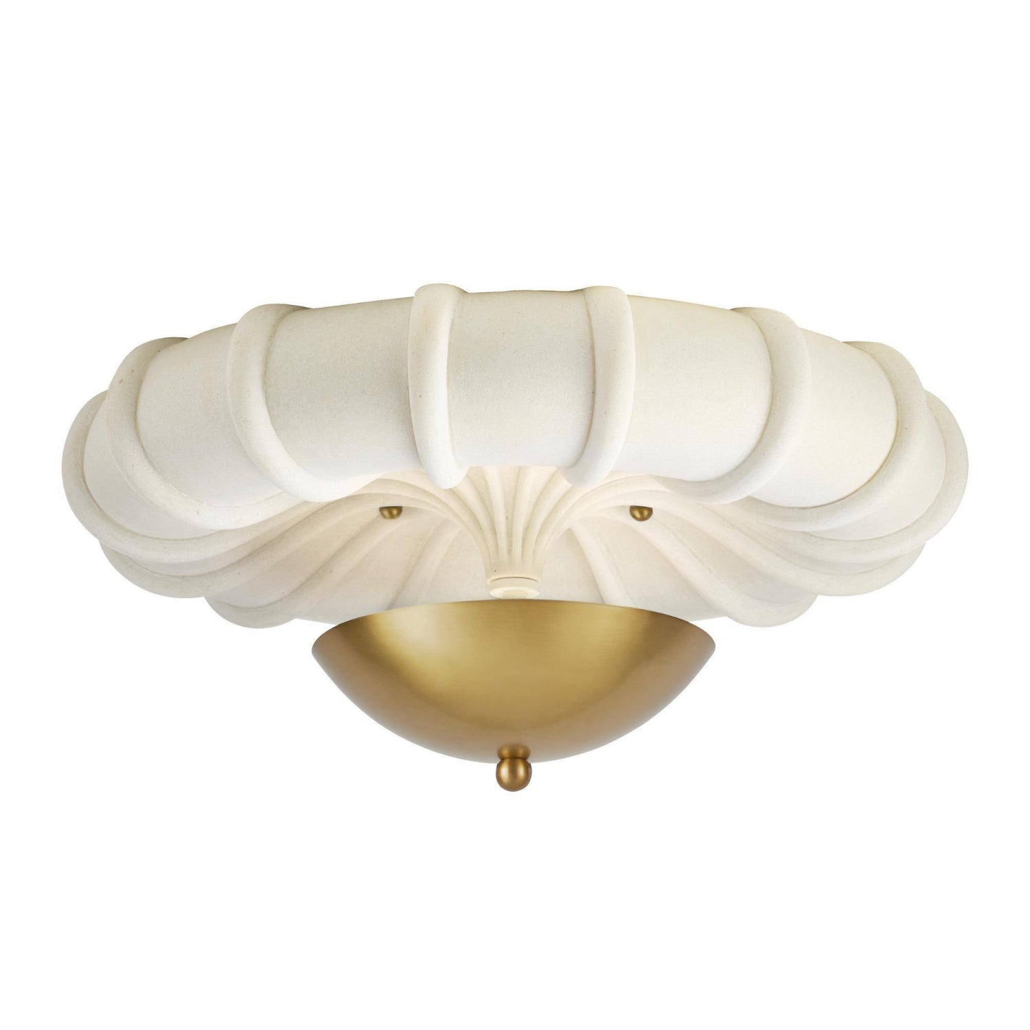 Arteriors Camella Gold Small Flush Mount