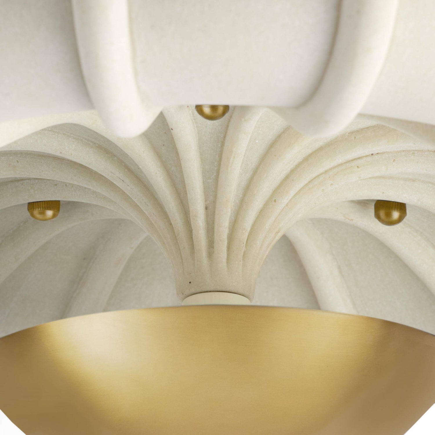 Arteriors Camella Gold Small Flush Mount