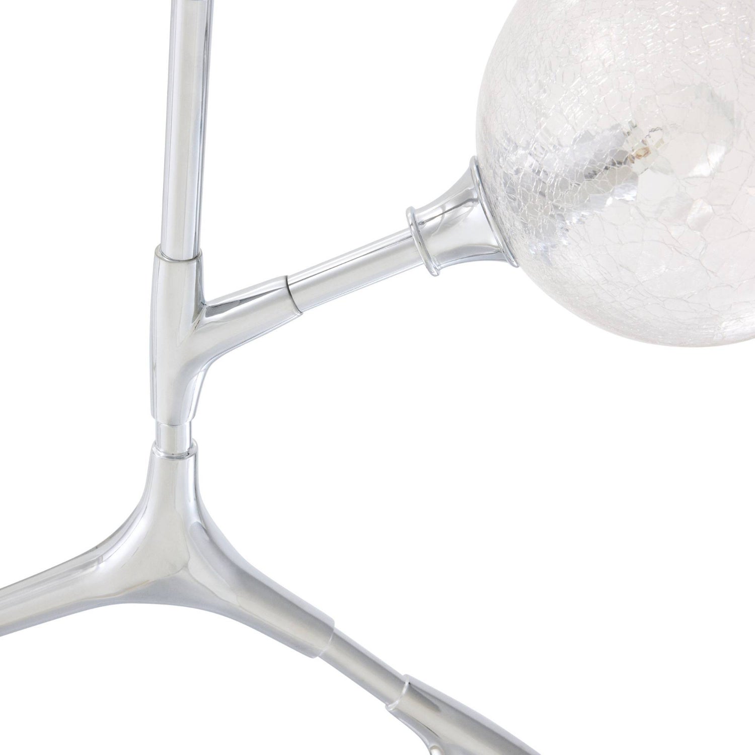 Arteriors Mahowald Chrome Fixed Chandelier