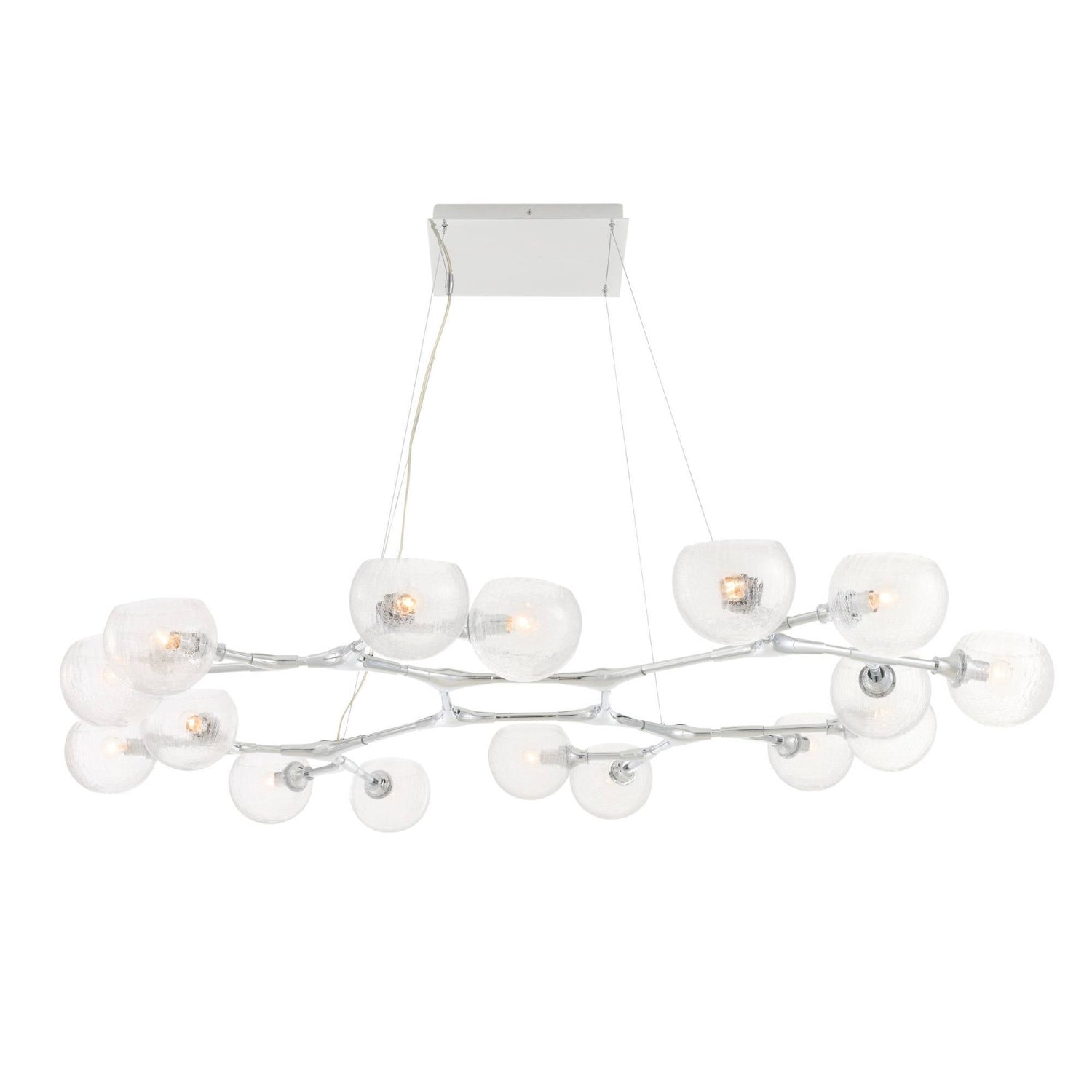 Arteriors Mahowald Chrome Fixed Chandelier