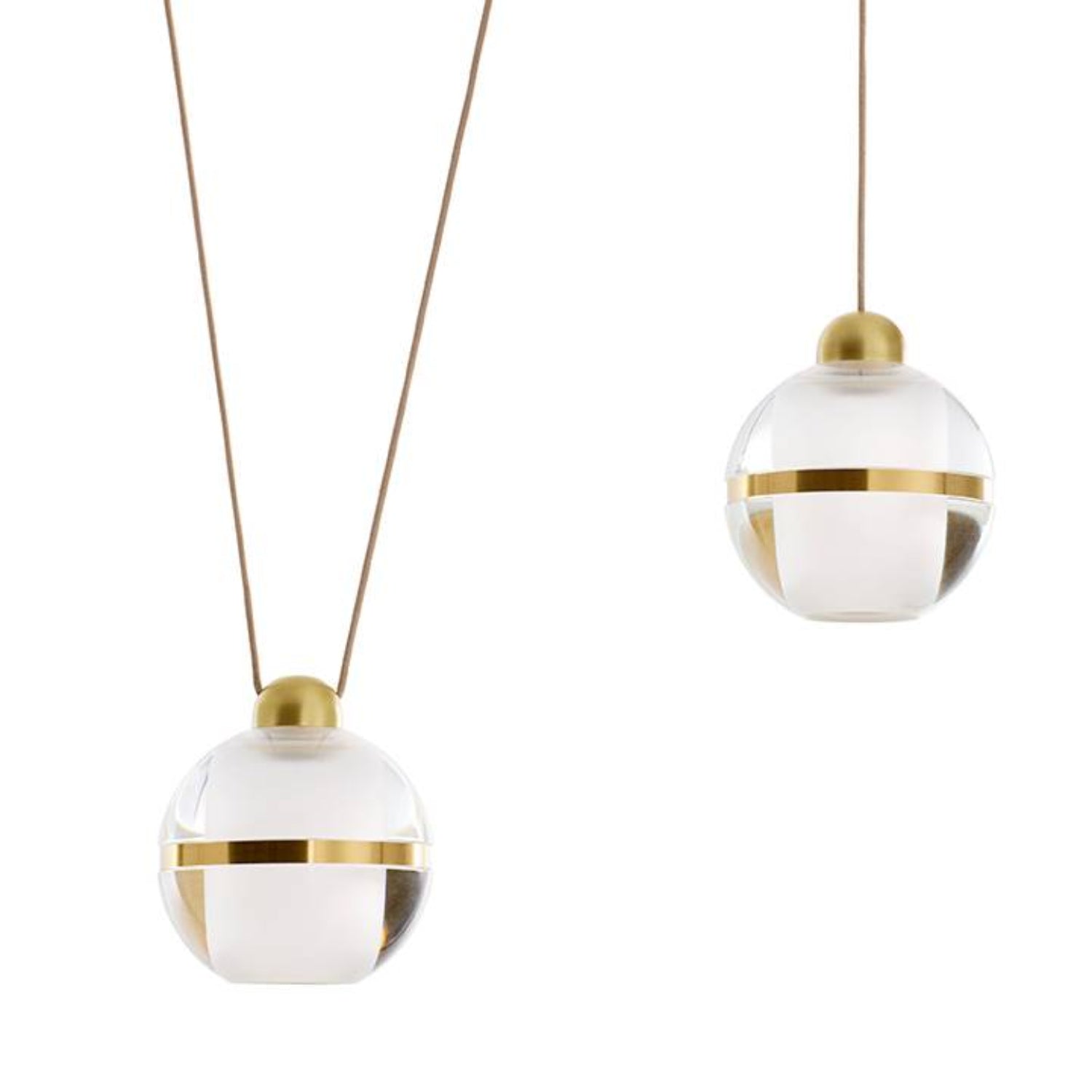 Arteriors Noble Gold Multi-Drop Chandelier