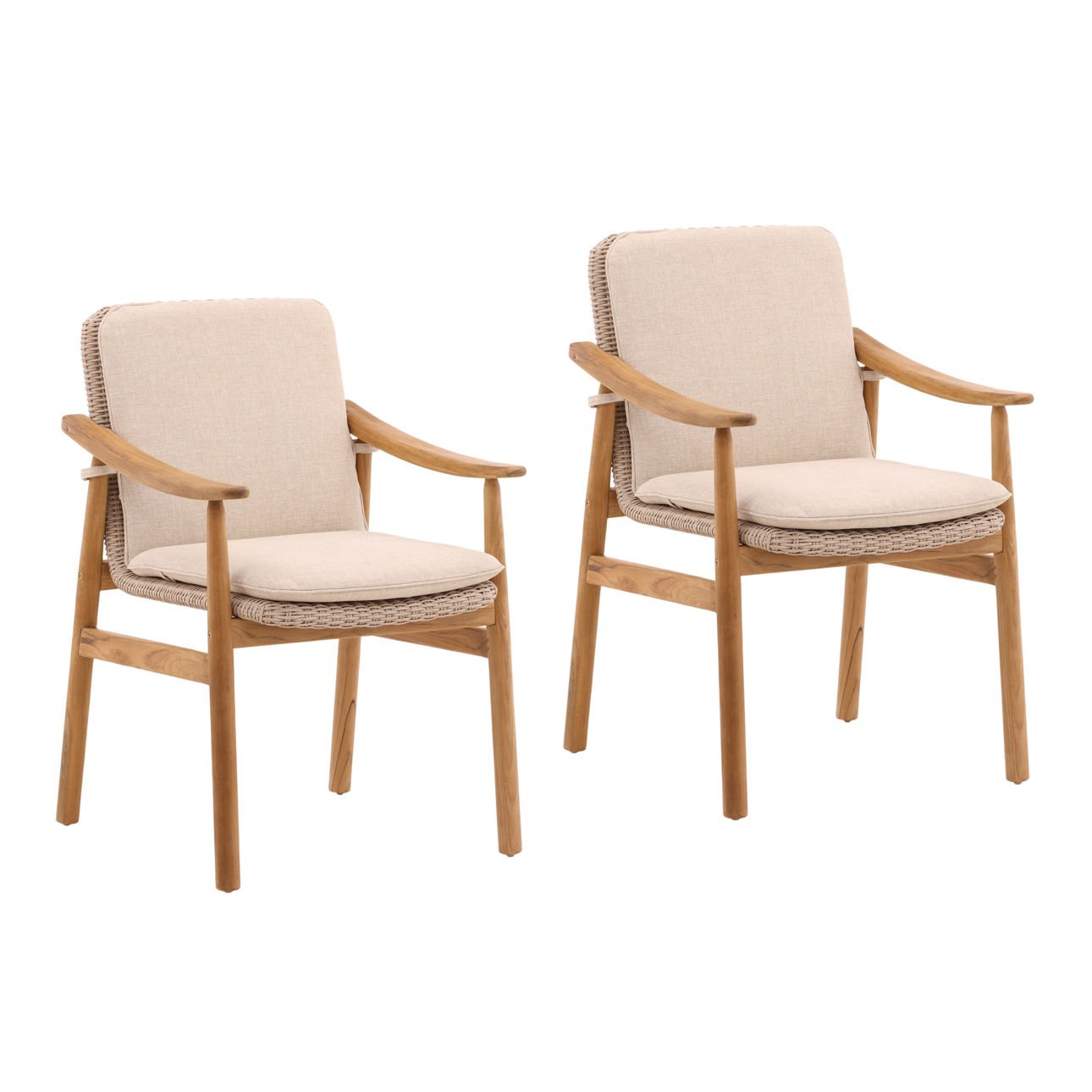 Wembley Outdoor Dining Chair Set of 2