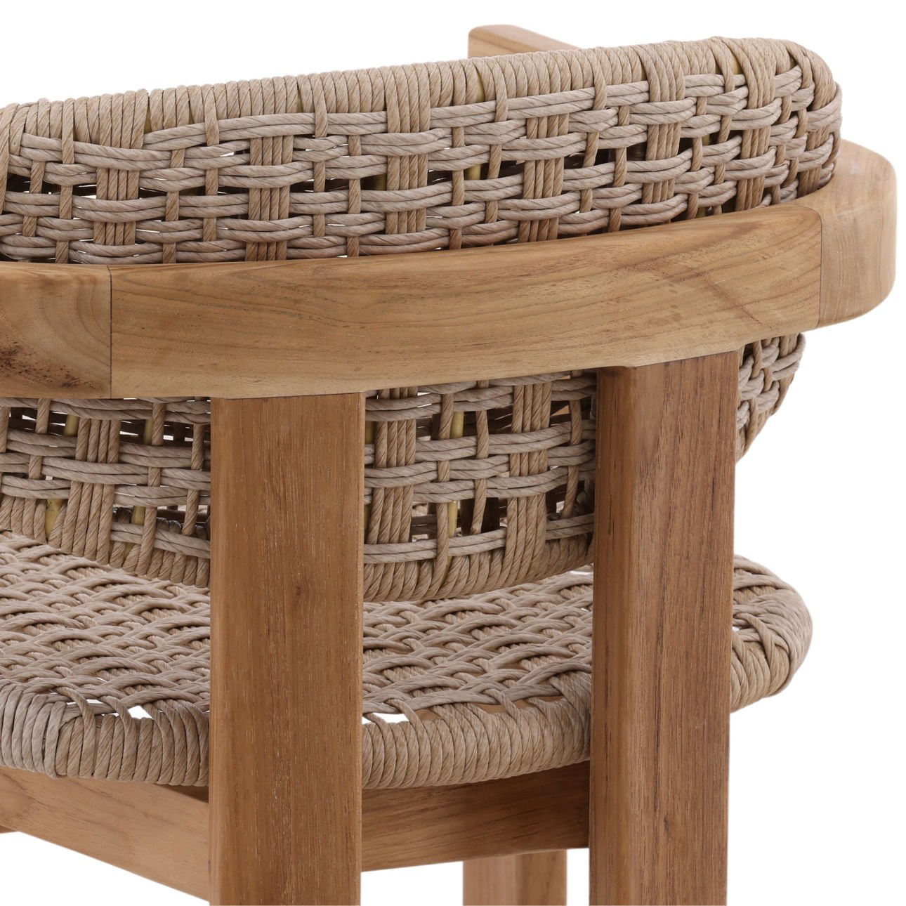 Jovita Beige Outdoor Dining Chair