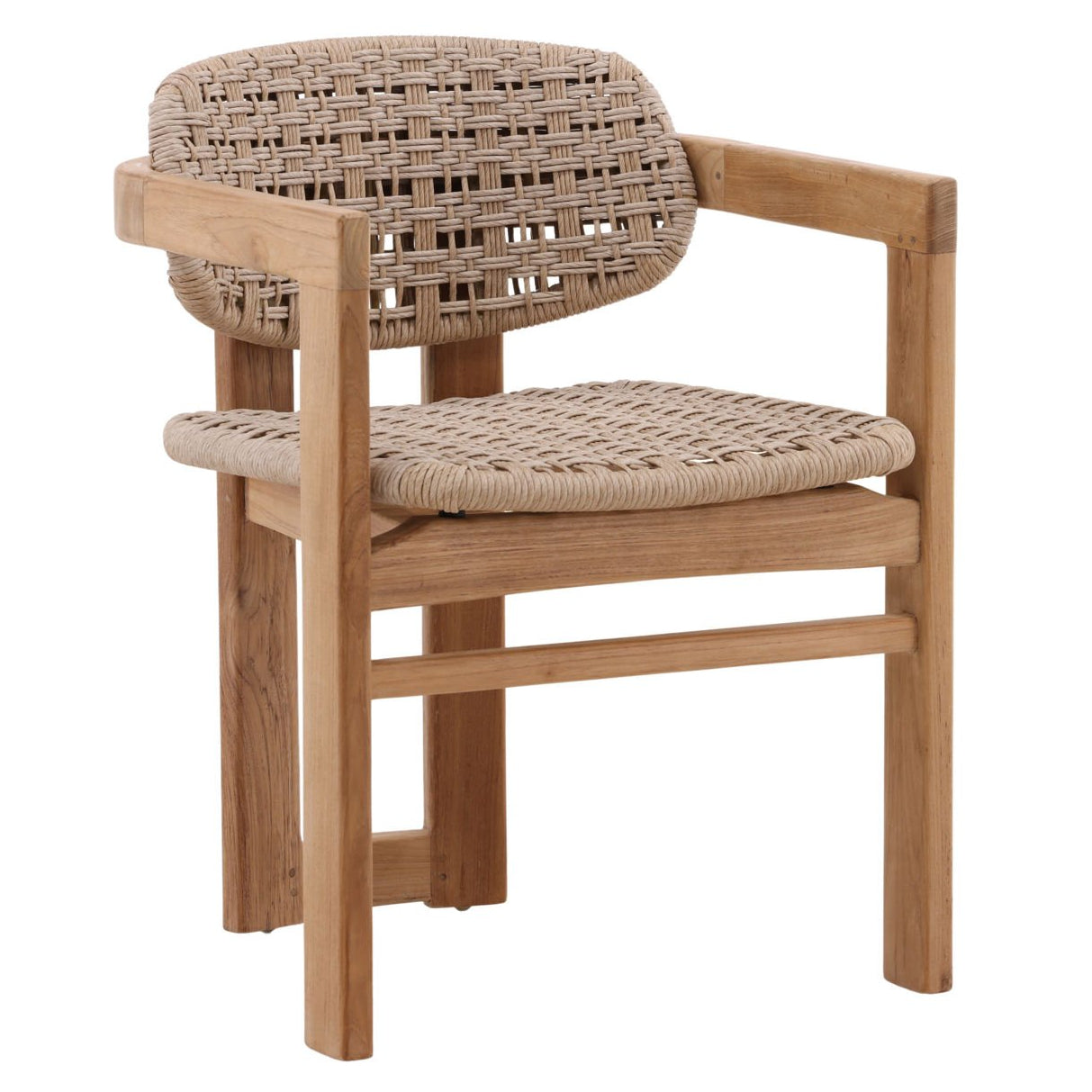 Jovita Beige Outdoor Dining Chair