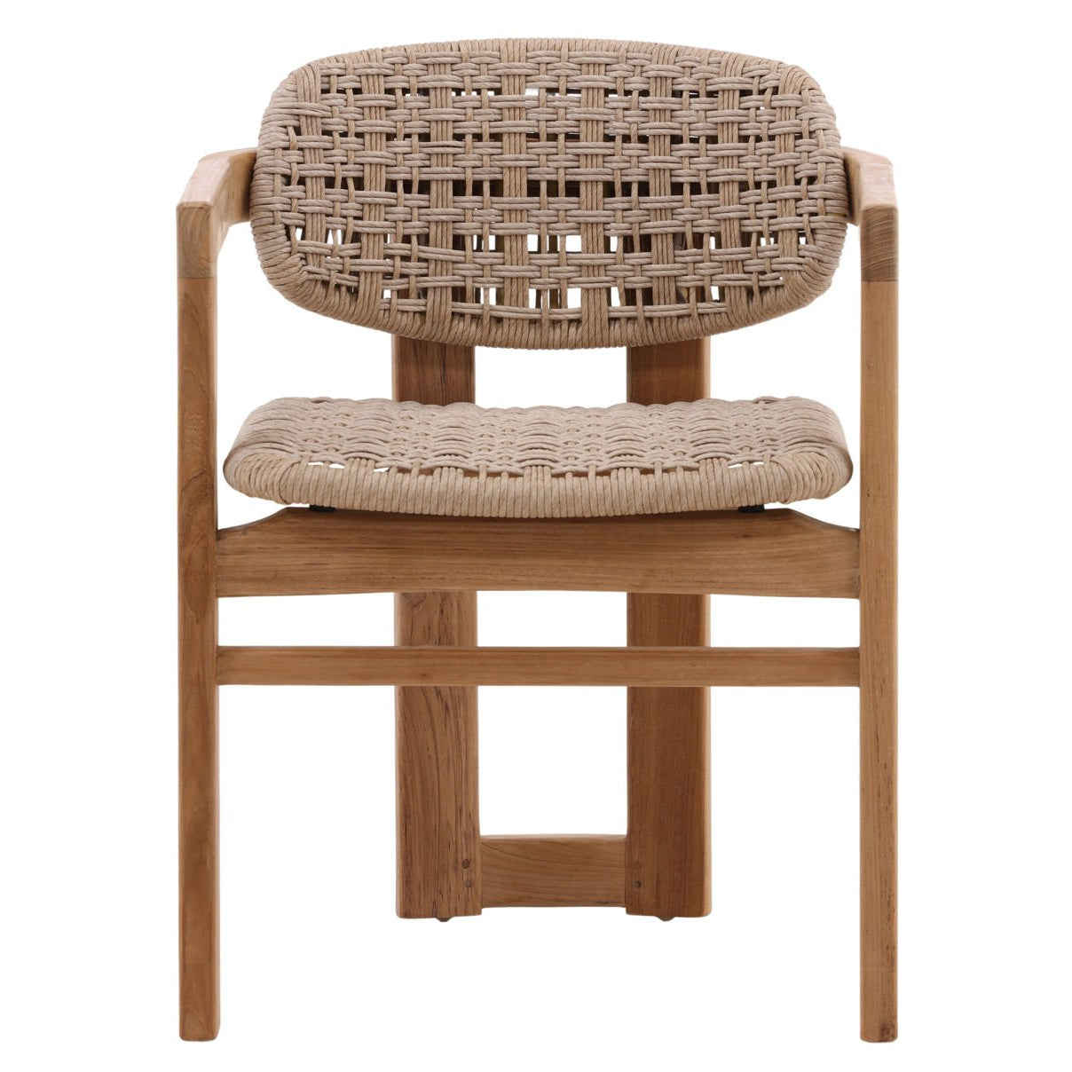Jovita Beige Outdoor Dining Chair
