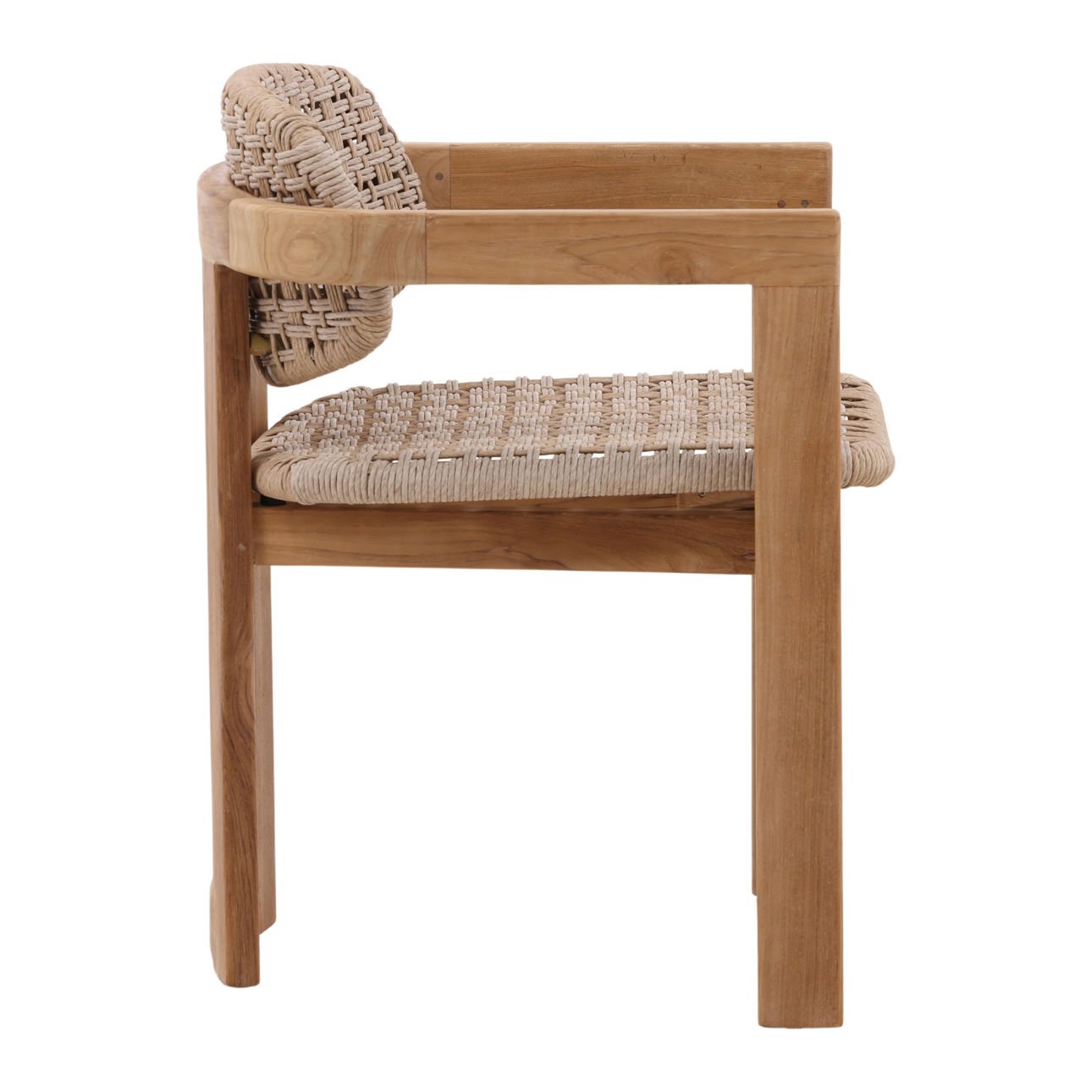 Jovita Beige Outdoor Dining Chair