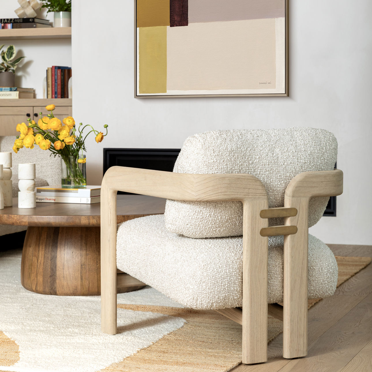 Chavez Cream Occasional Chair