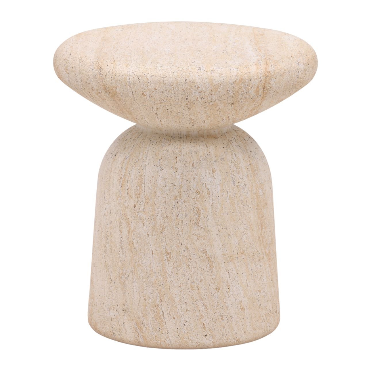 Marcellus Natural Outdoor End Table Set of 2