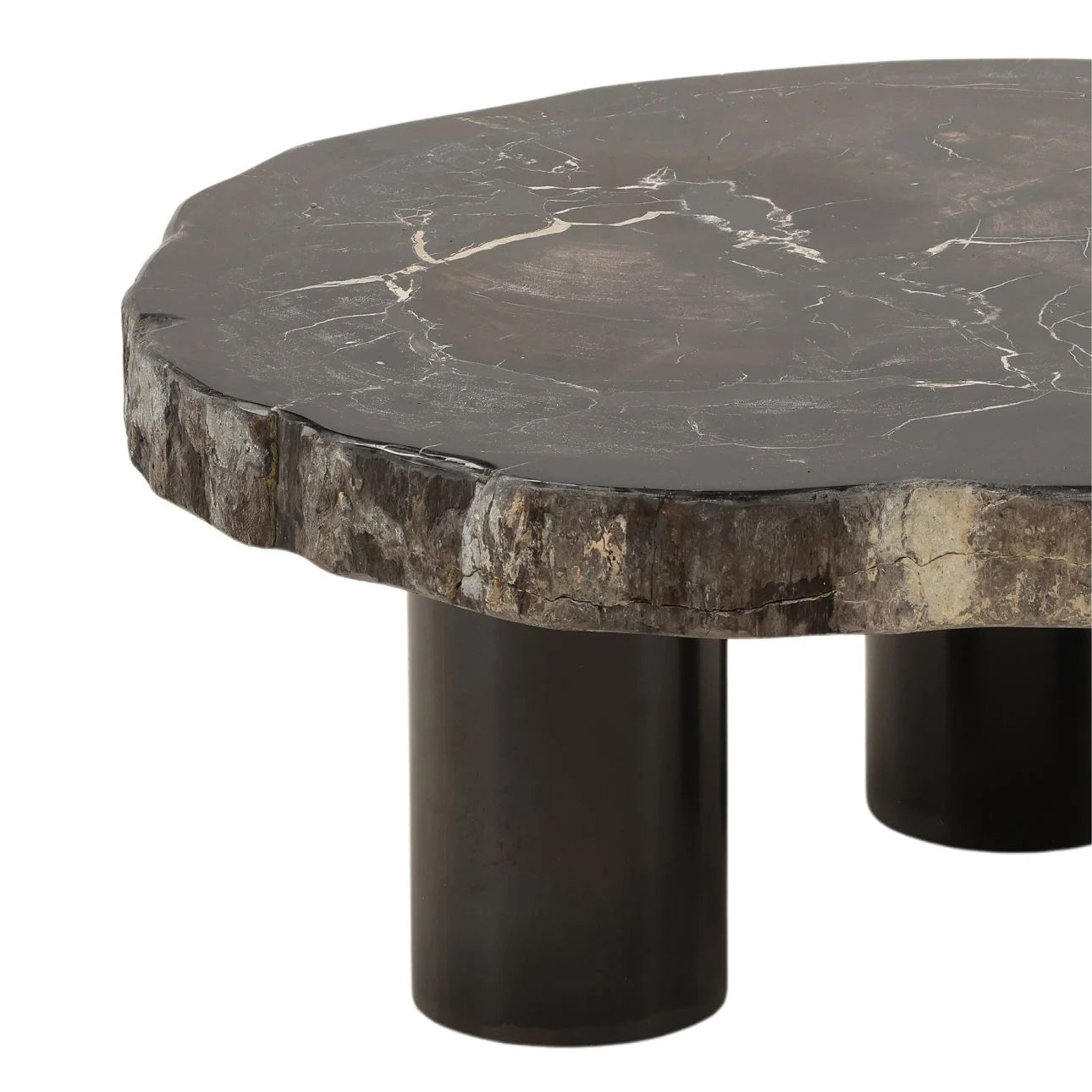 Darnell Natural and Black Coffee Table
