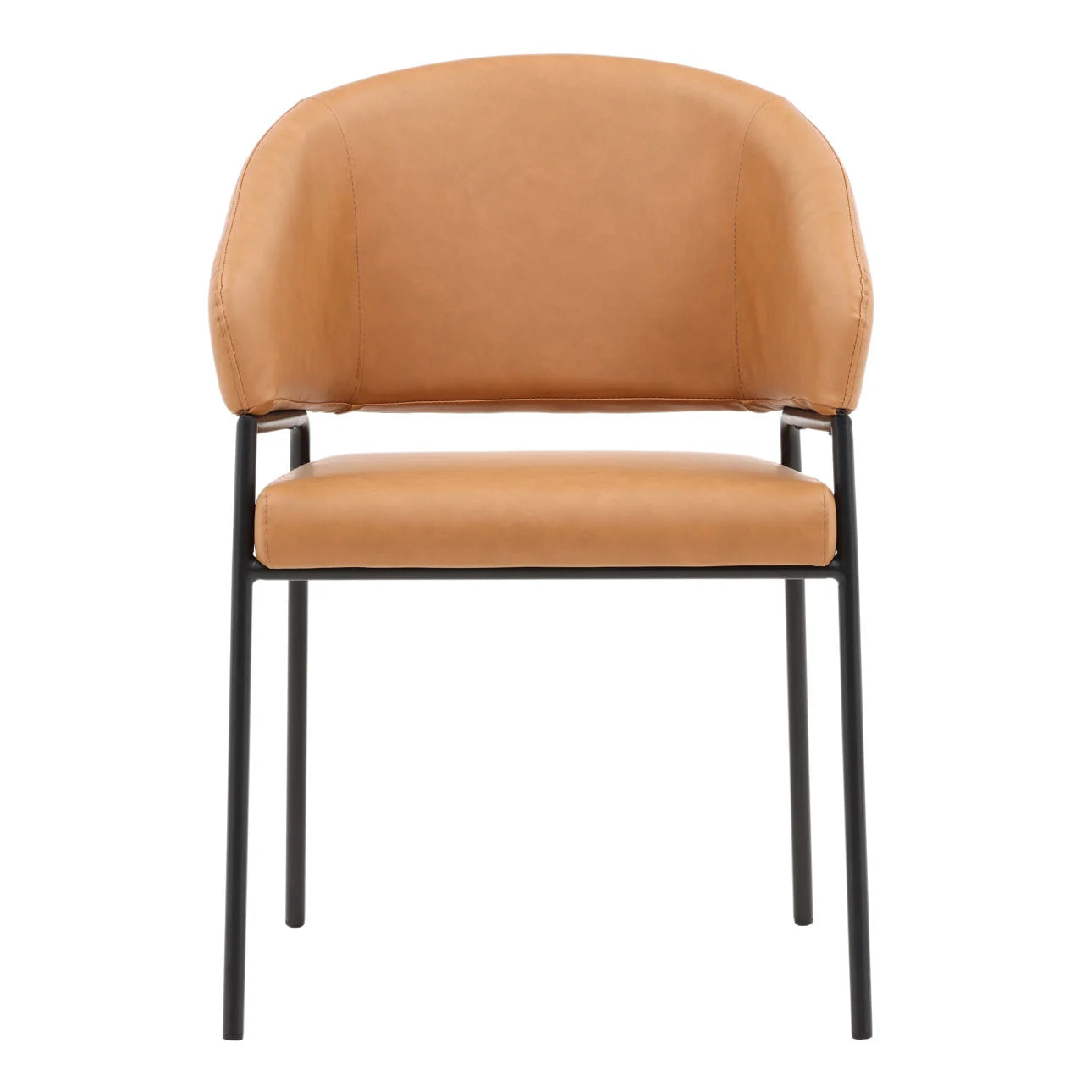 Cathey Camel Dining Chair Set of 2