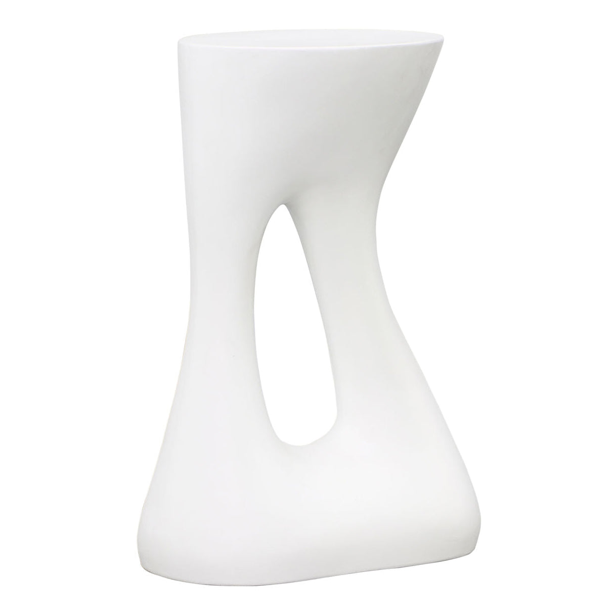 Carolina White Outdoor Side Table