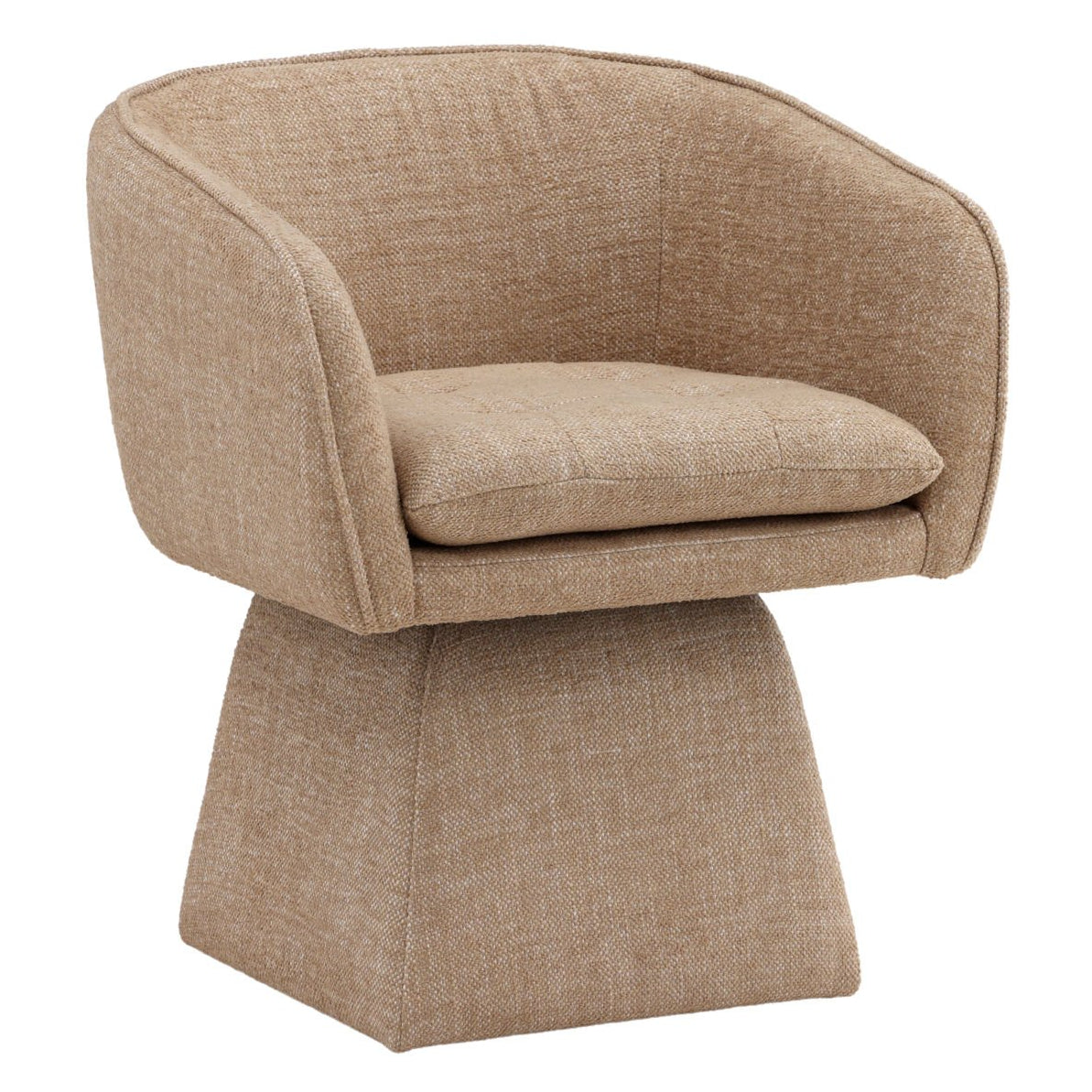 Jonie Camel Swivel Chair