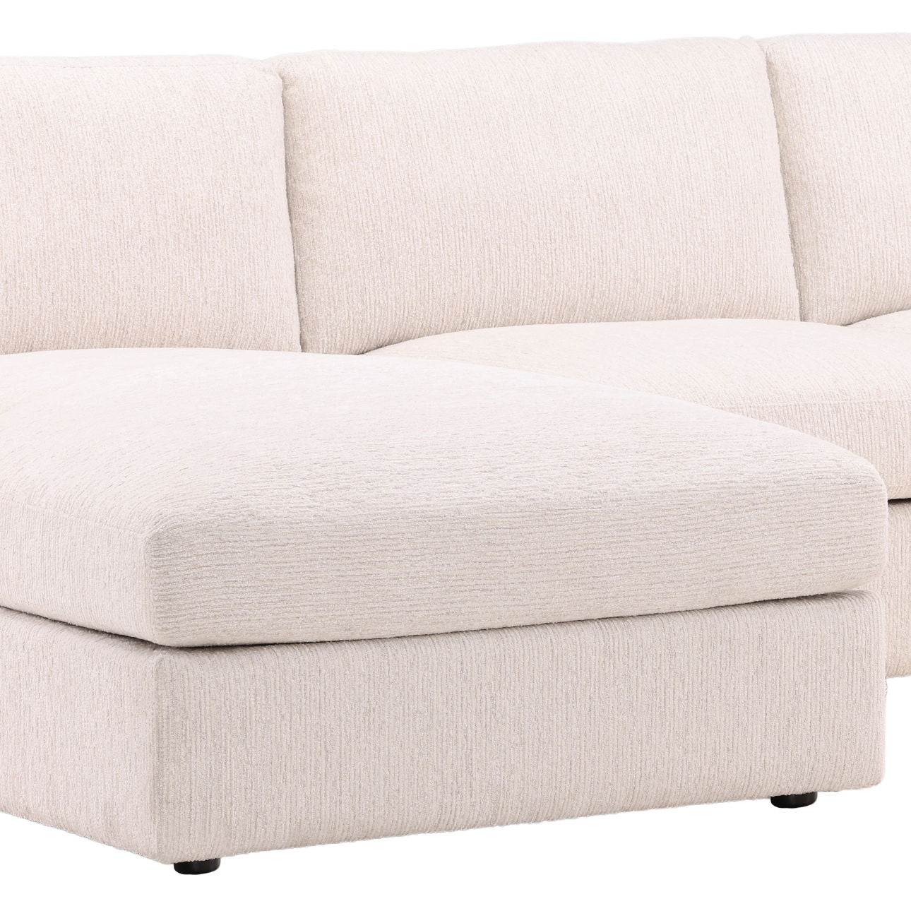 Bryce Cream Chaise Sectional Sofa
