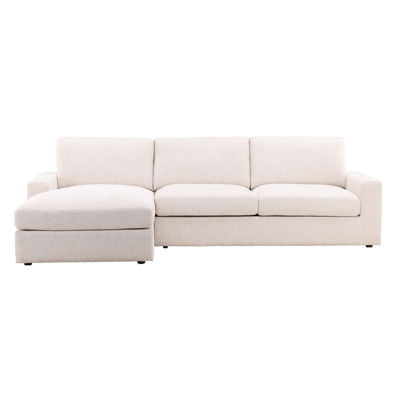 Bryce Cream Chaise Sectional Sofa