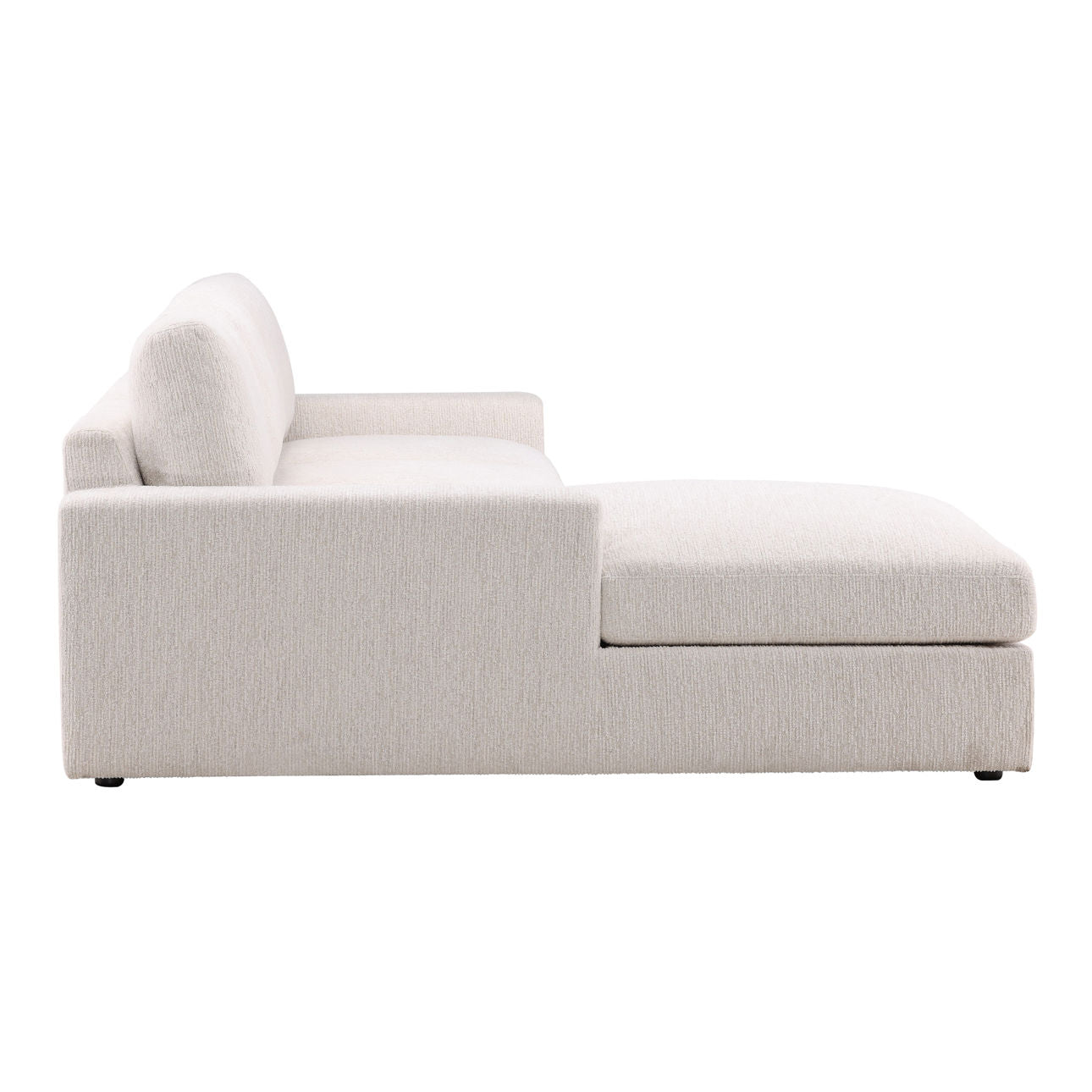 Bryce Cream Chaise Sectional Sofa