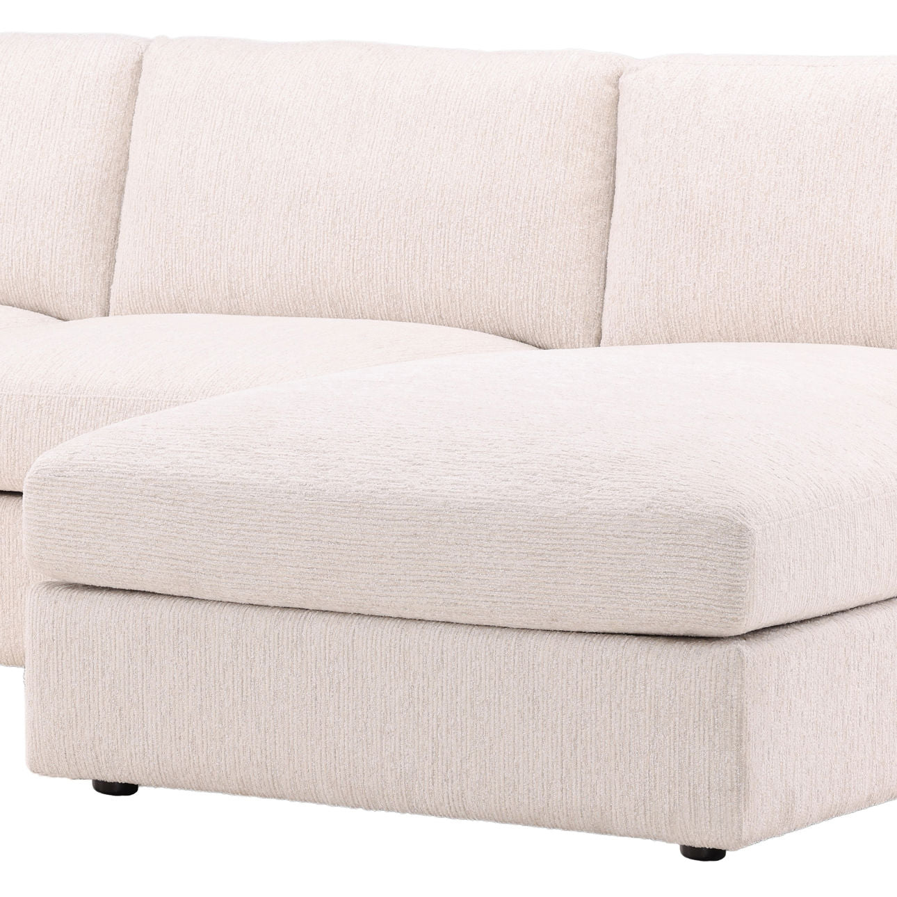 Bryce Cream Chaise Sectional Sofa
