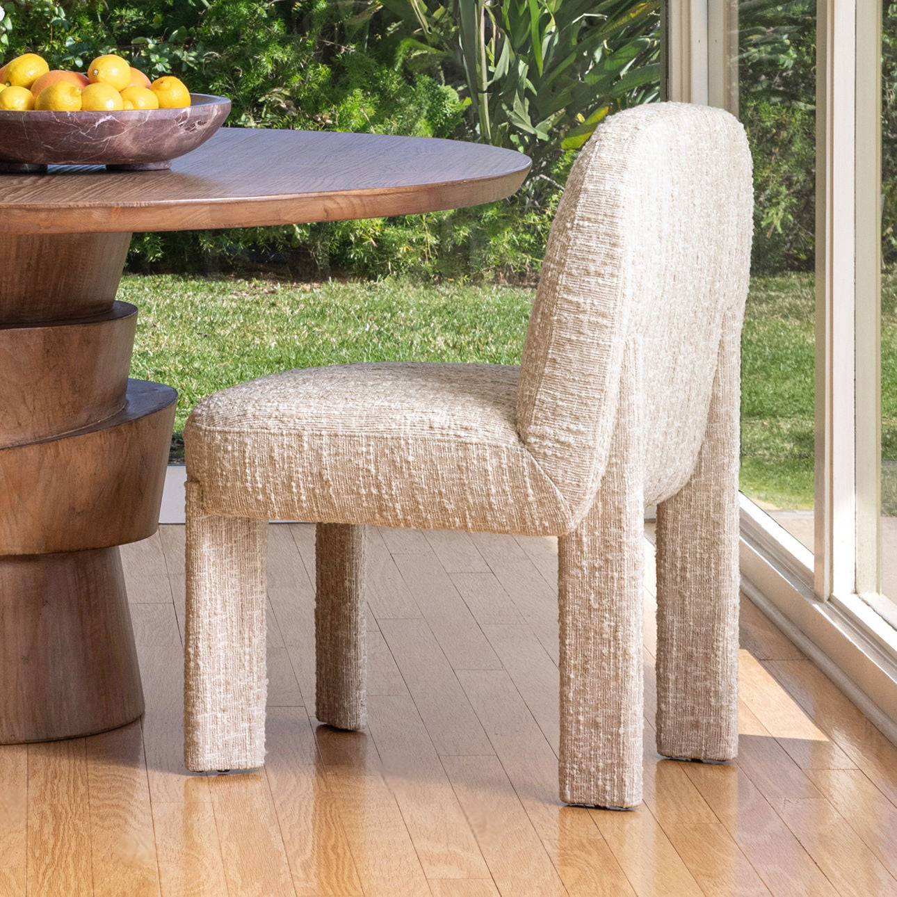 Briella Beige Dining Chair Set of 2
