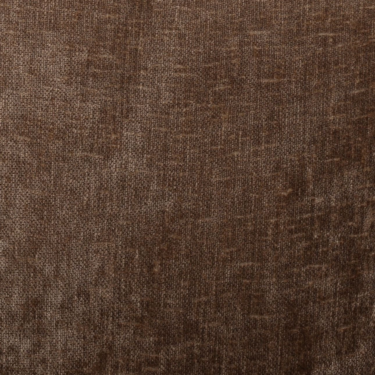 Cary chocolate brown chenille velvet occasional chair, upholstery texture close-up