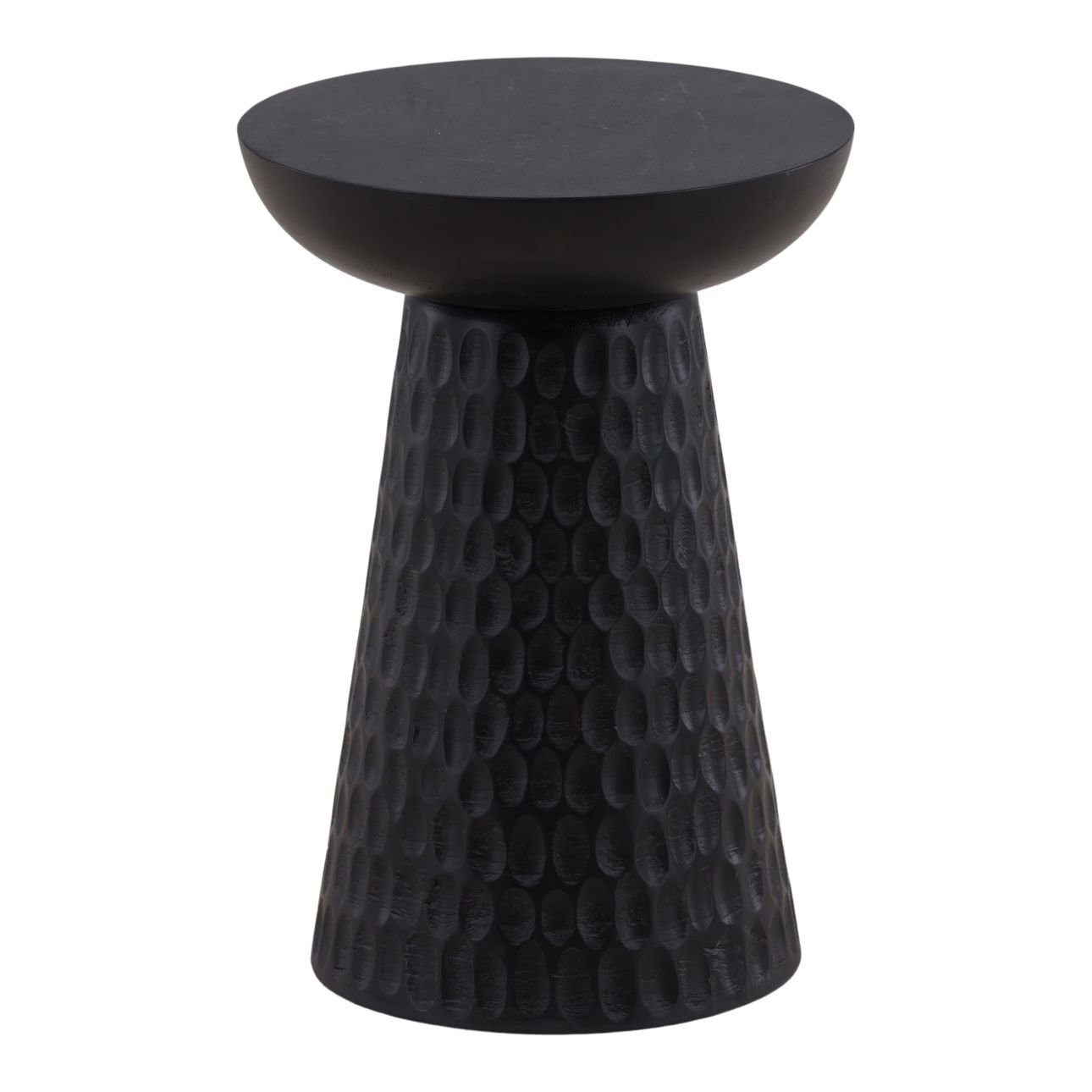 Marzell Black Side Table