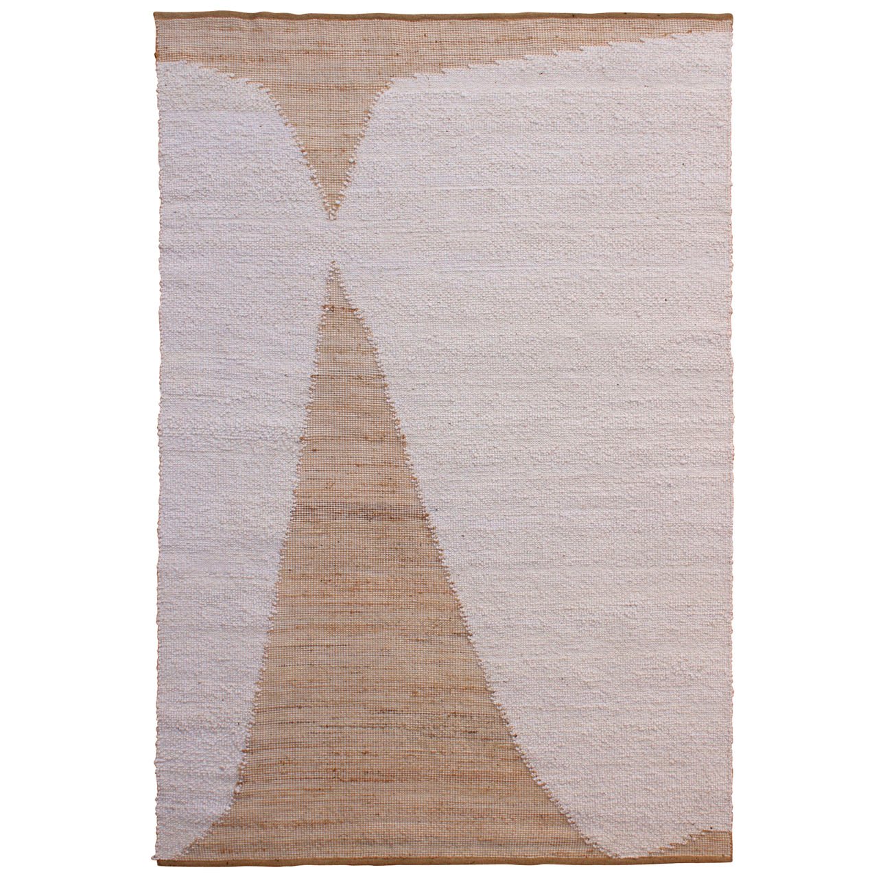 Fieldstone Ivory Wool & Jute Rug