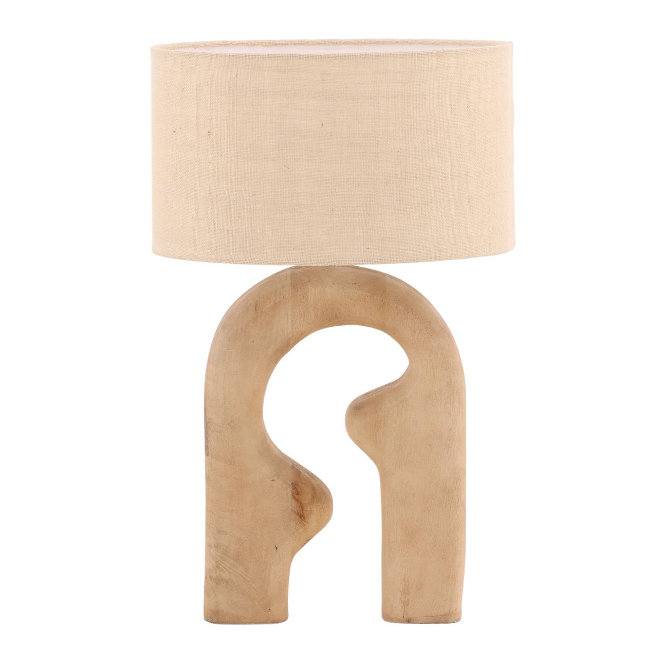 Sage Wood Table Lamp
