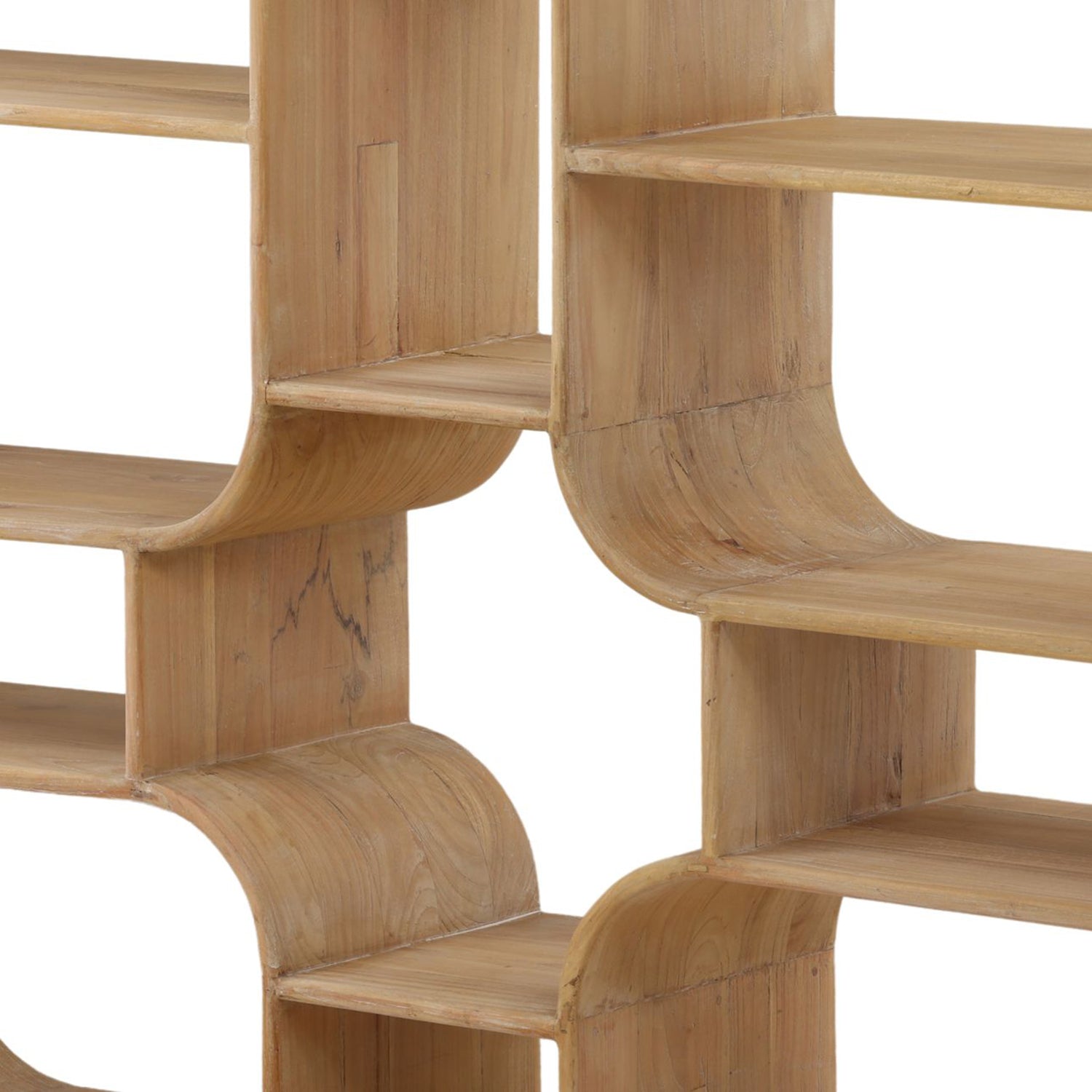 Gaetan Light Natural Bookcase
