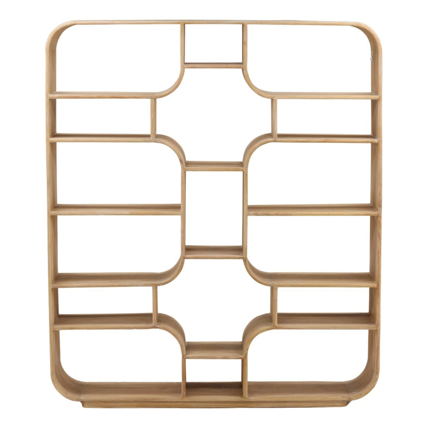 Gaetan Light Natural Bookcase