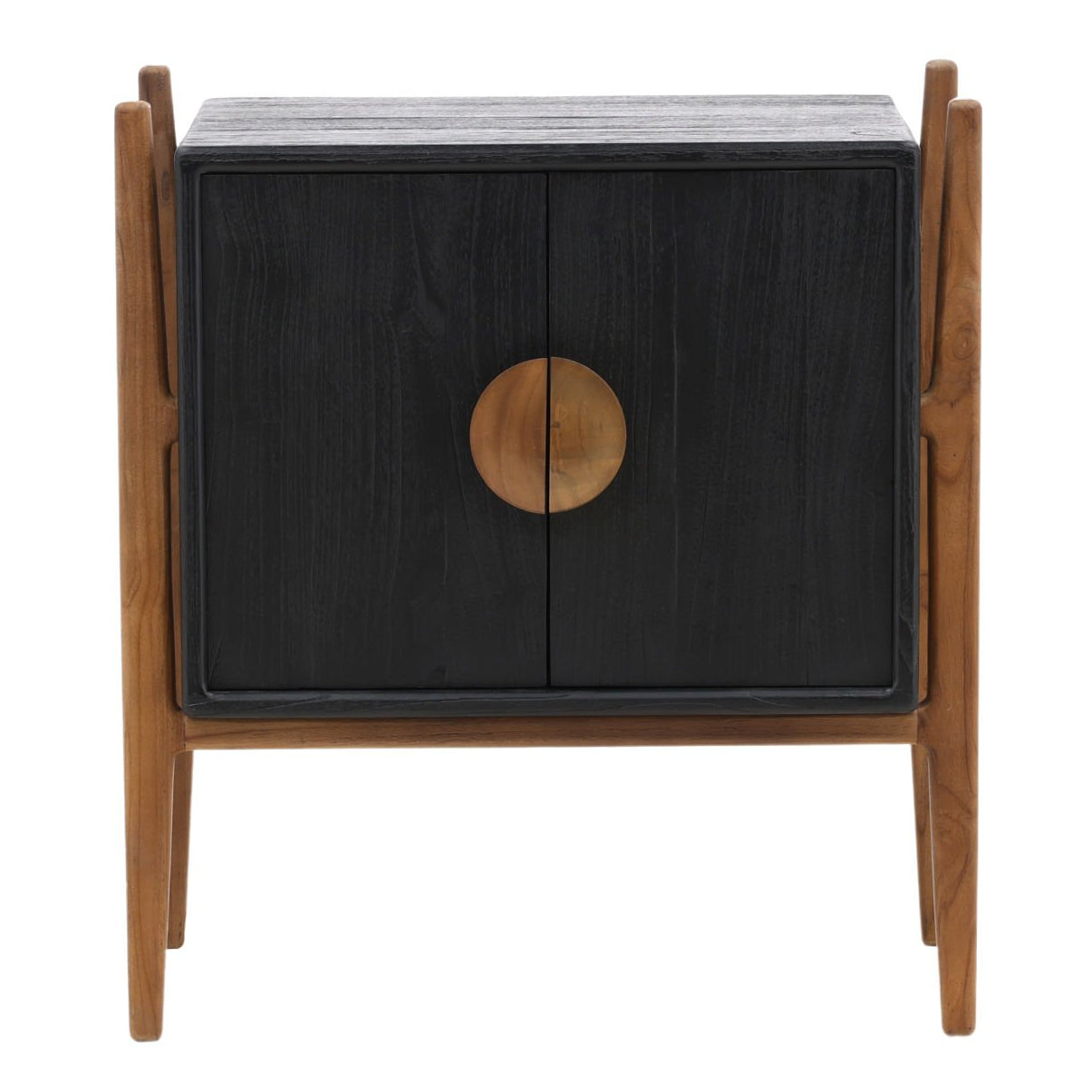 Emberly Black Nighstand