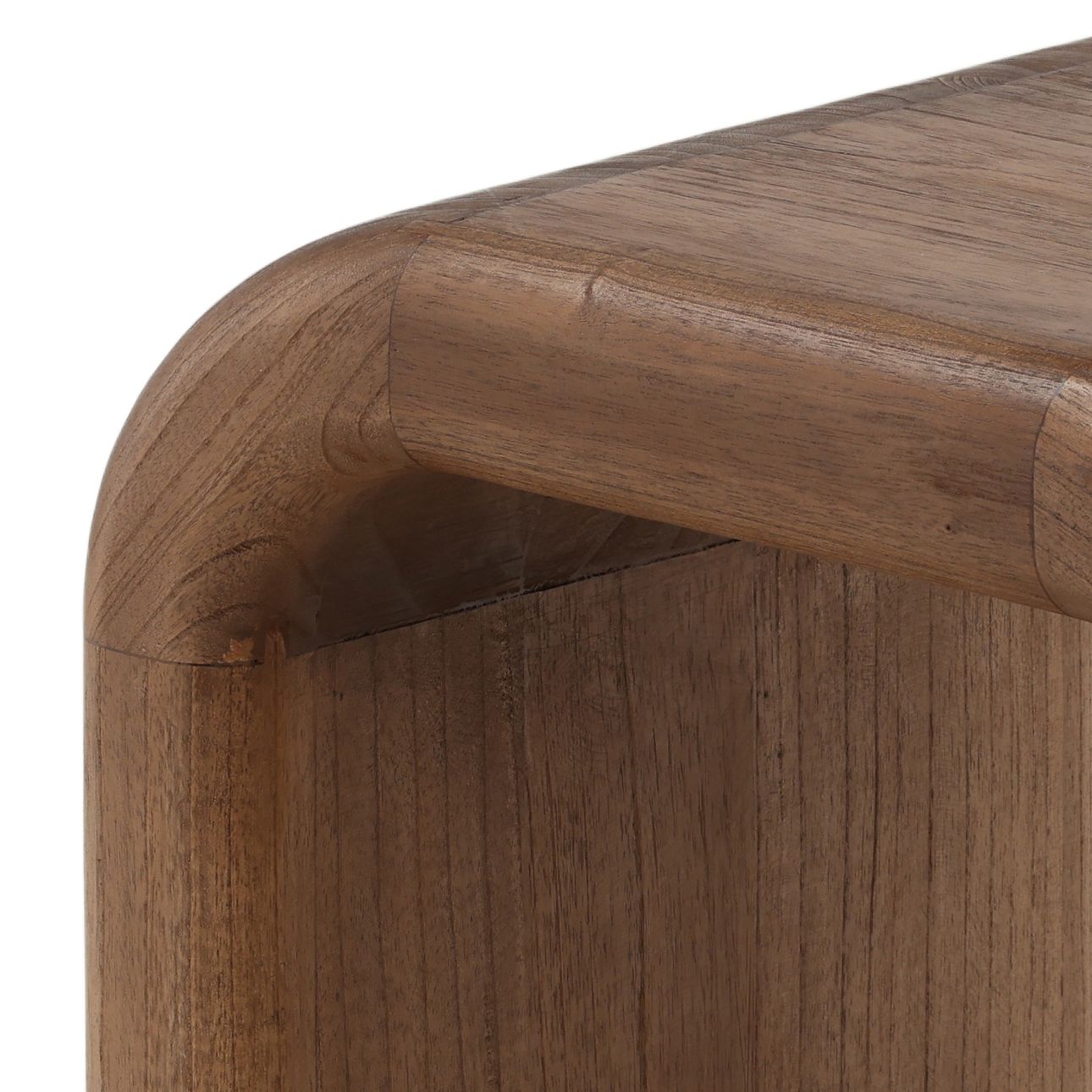 Top-down view of the Wynne side table surface