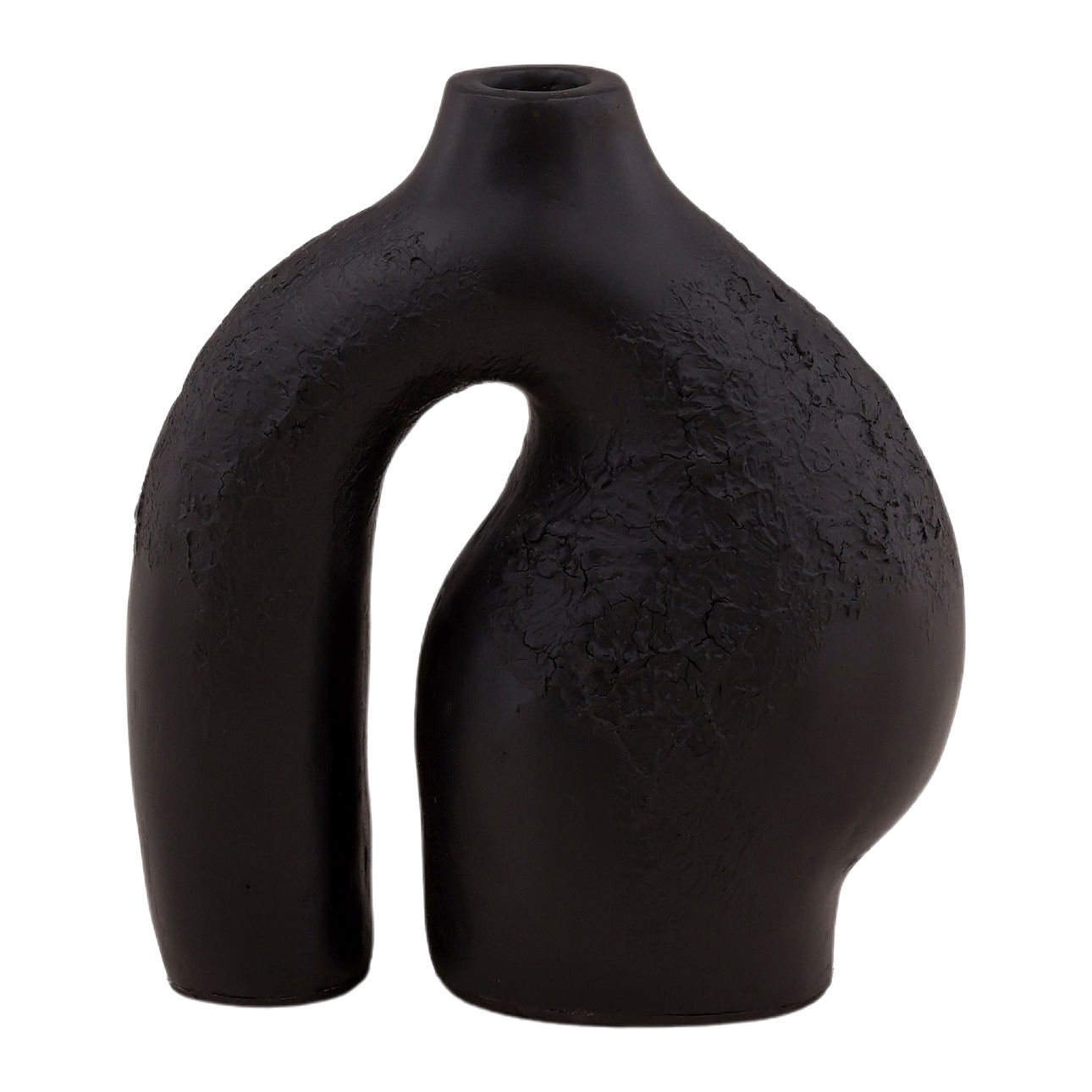 Ignazio Black Candle Holder
