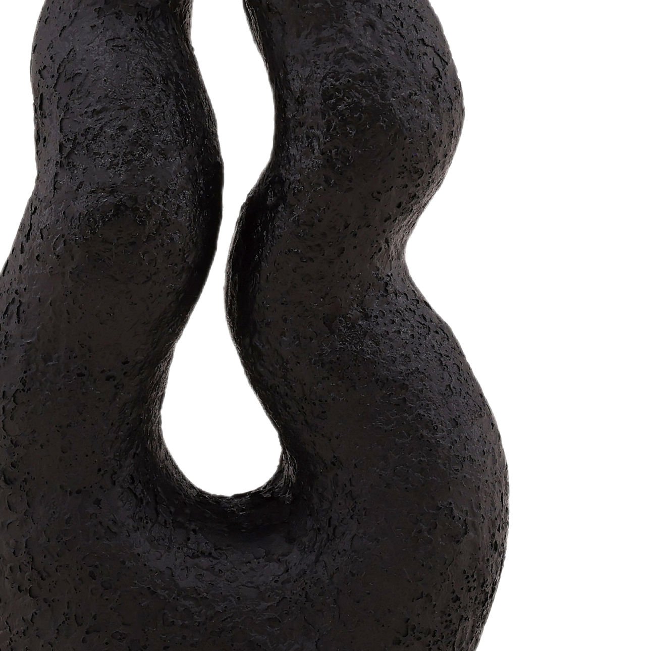 Nazario Black Vase