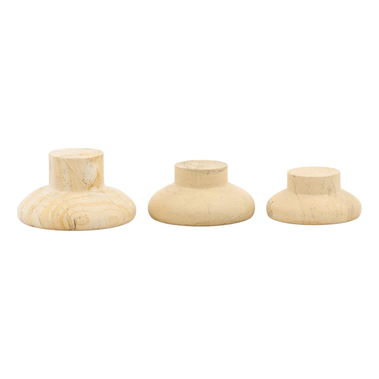 Brevin Natural Sculptural Object Set of 3