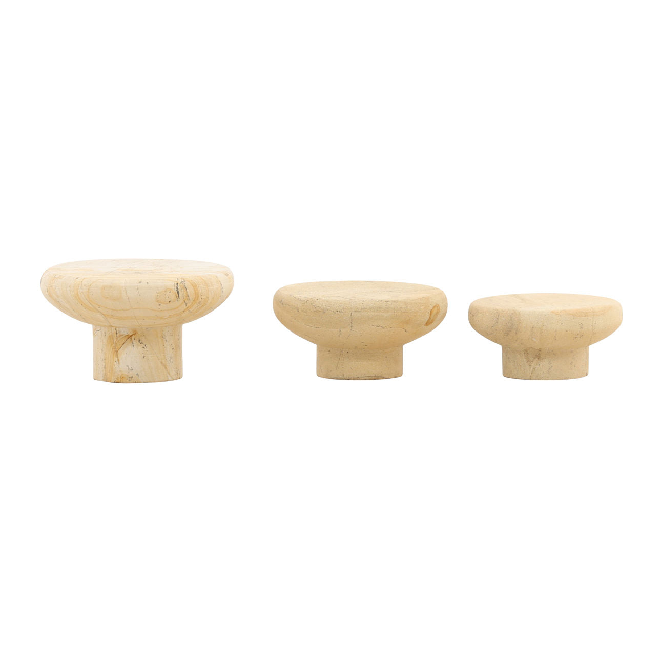 Brevin Natural Sculptural Object Set of 3