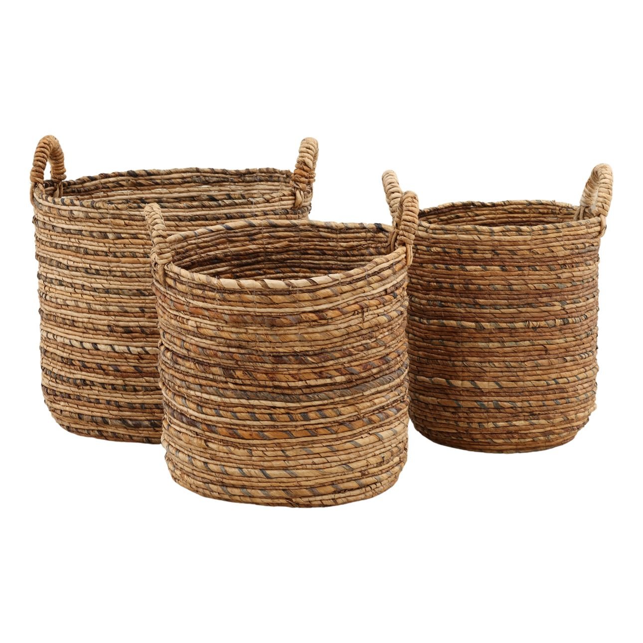 Milos Natural Basket Set of 3